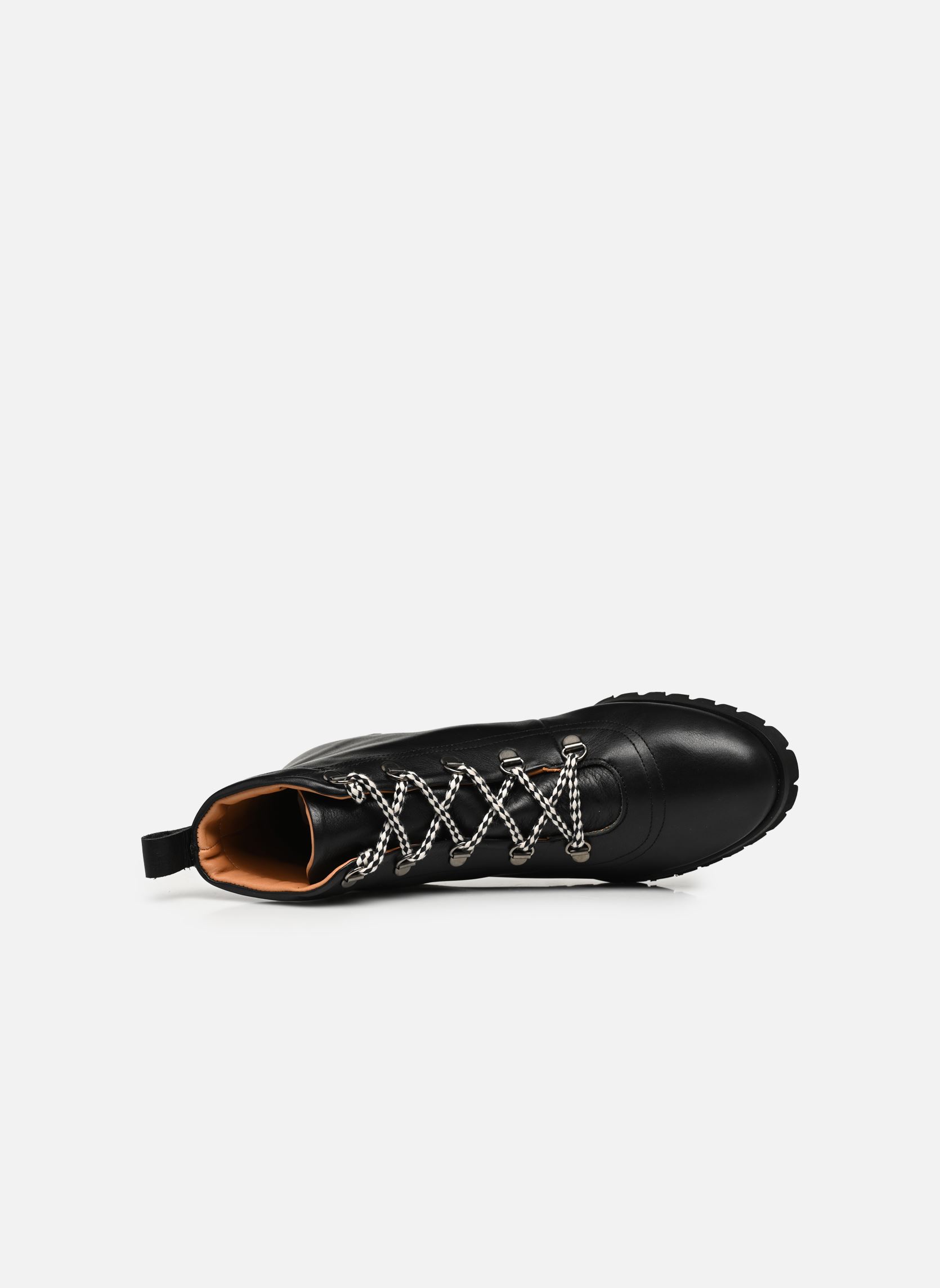 Geschnürte Stiefeletten Raso damen schwarz Naguisa Geschnürte Stiefeletten Raso damen schwarz BLACK 2