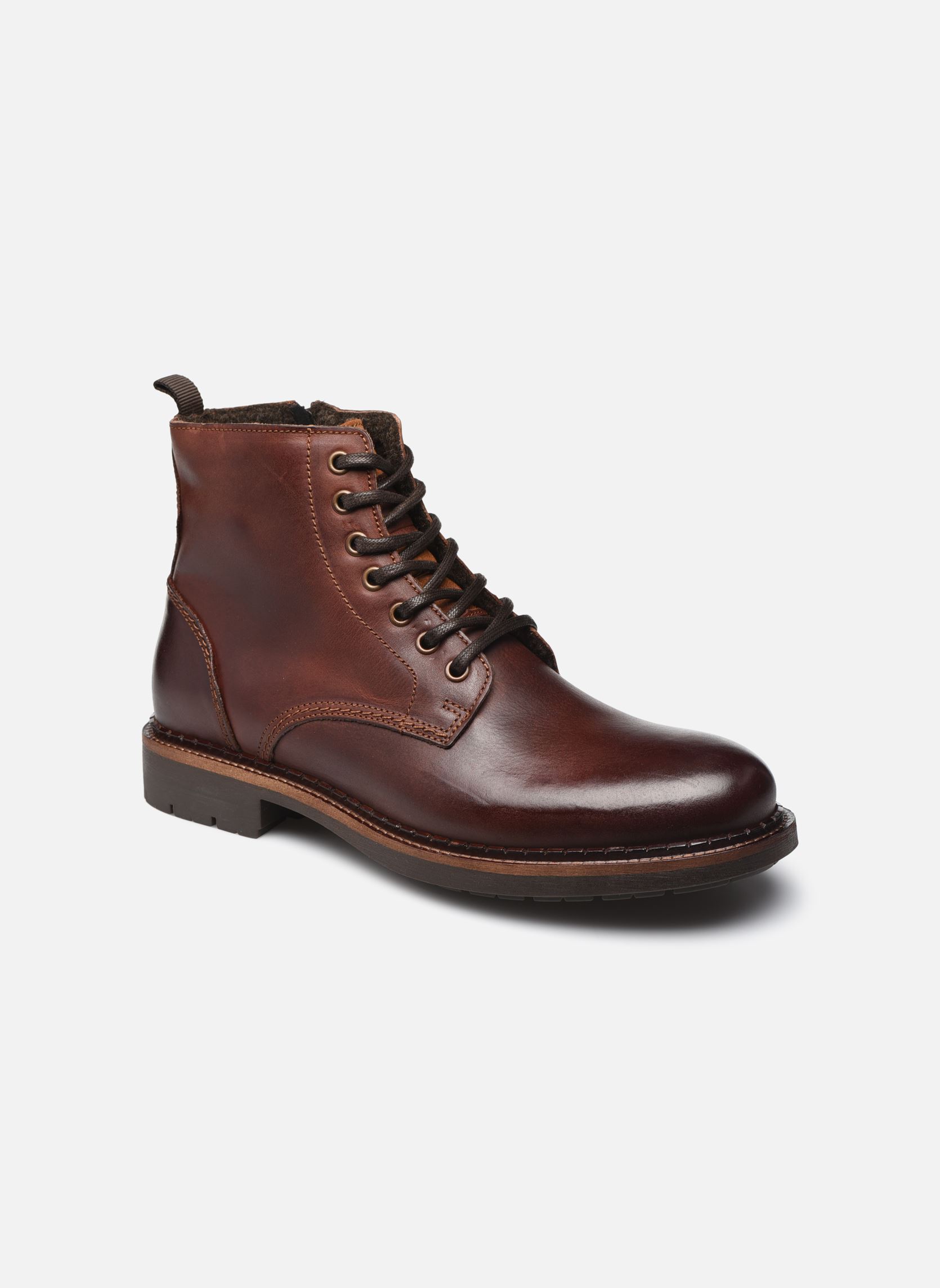 Bottines à lacets Pamurp homme marron Marvin&Co Bottines à lacets Pamurp homme marron Cognac