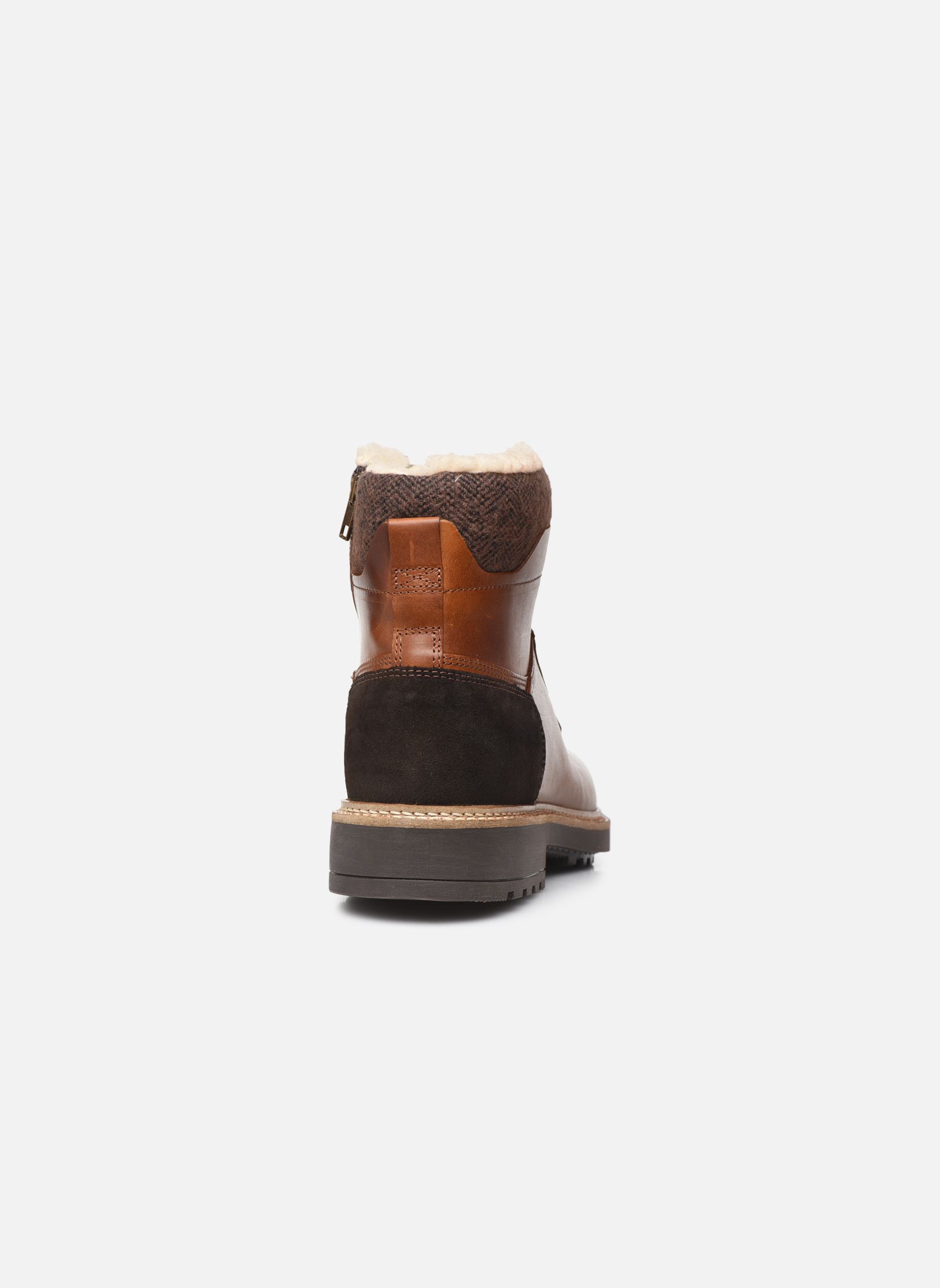 Bottines à lacets WETOW homme marron Marvin&Co Bottines à lacets WETOW homme marron FONCÉ