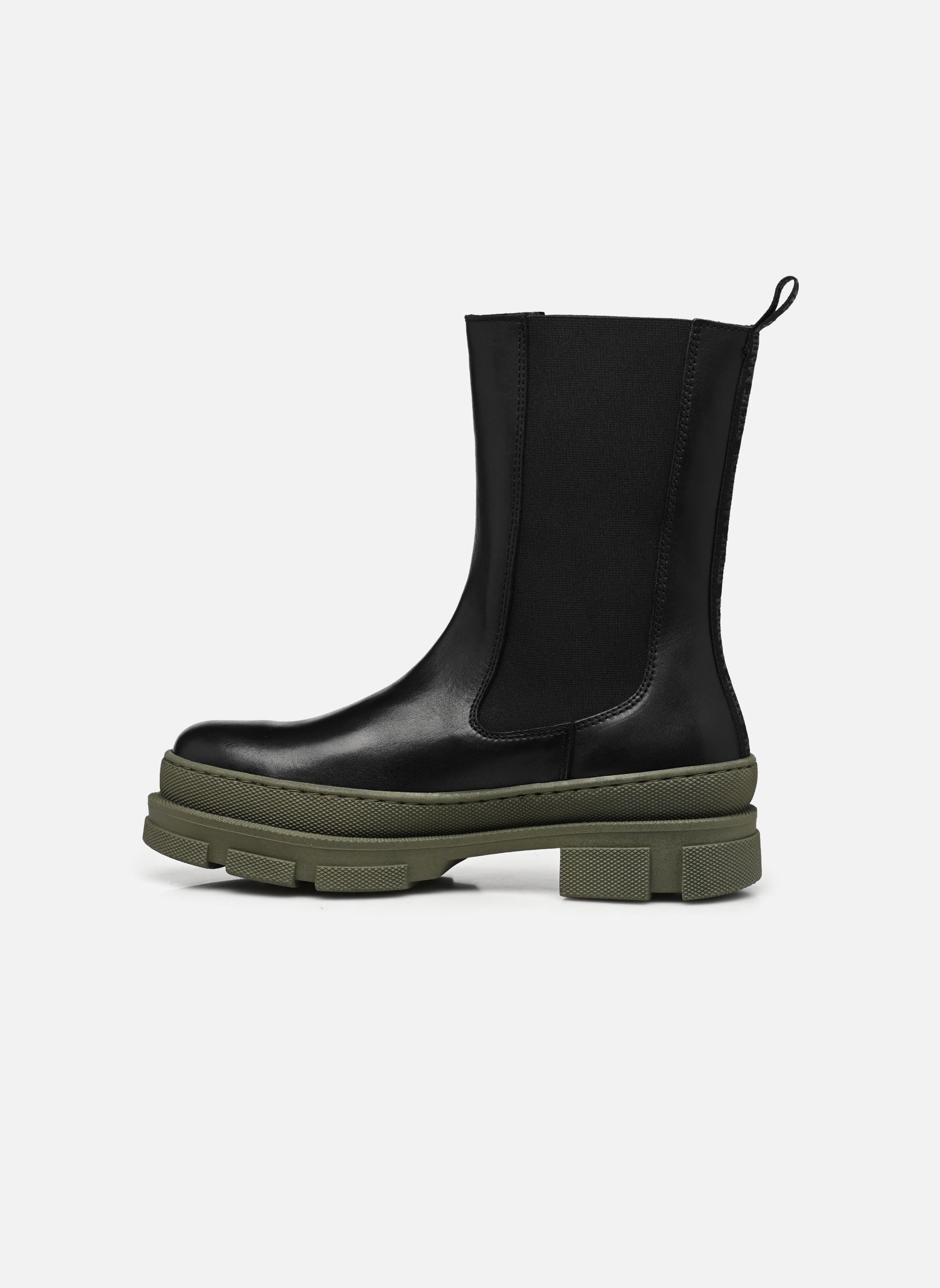 Niedrige Ankle Boots FILINA damen schwarz Steve Madden Niedrige Ankle Boots FILINA damen schwarz BLK/GRN
