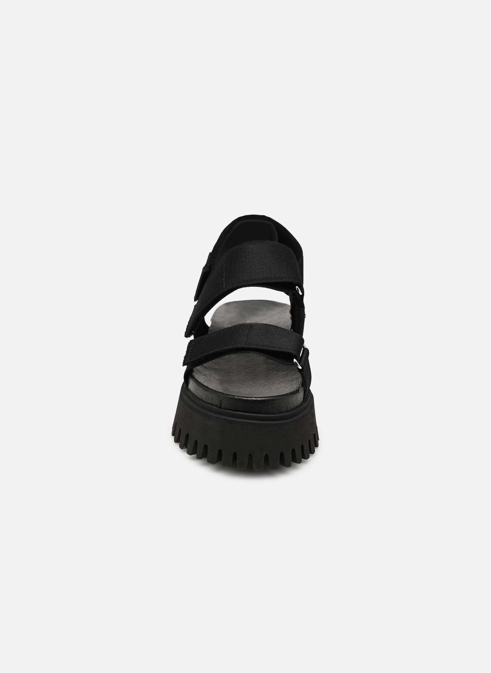 Sandalen GROOVY-SANDAL damen schwarz Bronx Sandalen GROOVY-SANDAL damen schwarz Black