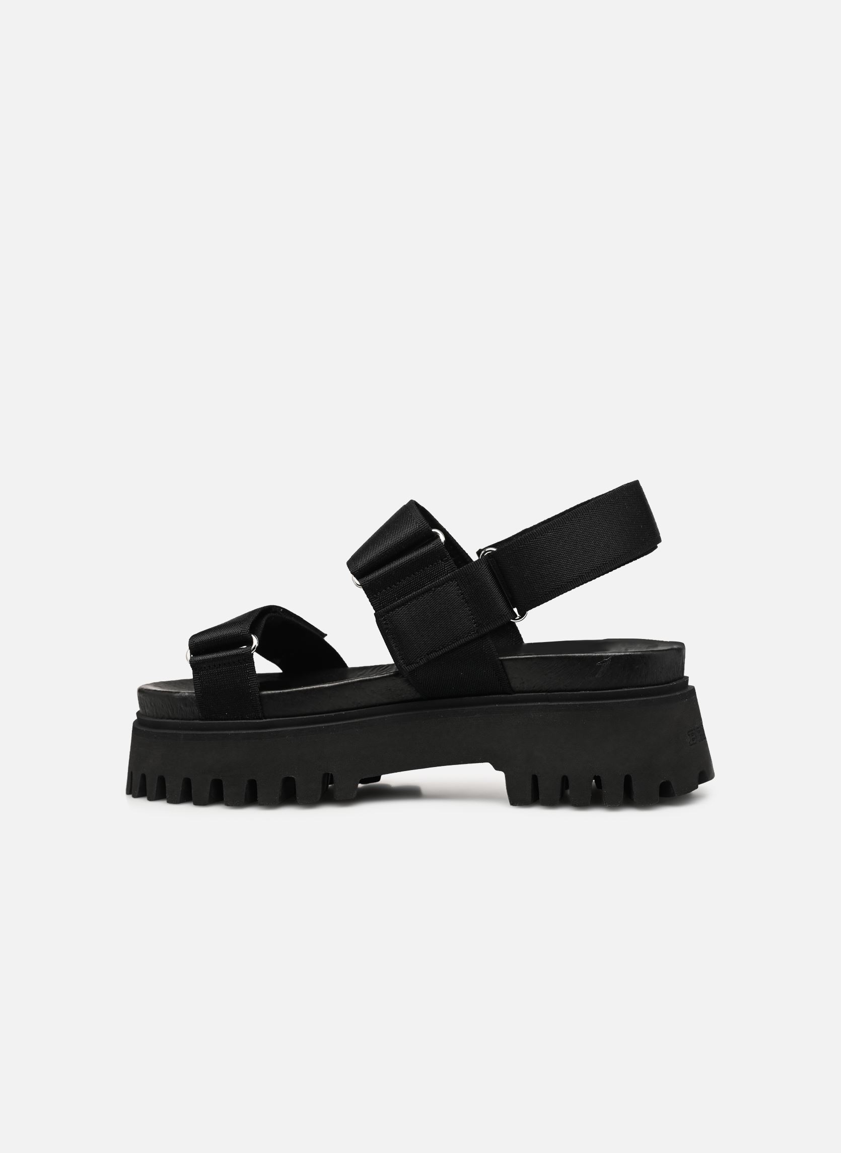 Sandalen GROOVY-SANDAL damen schwarz Bronx Sandalen GROOVY-SANDAL damen schwarz Black