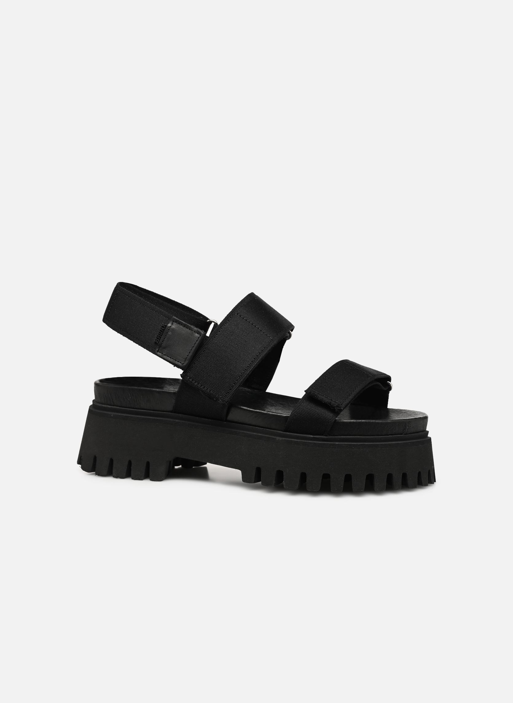 Sandalen GROOVY-SANDAL damen schwarz Bronx Sandalen GROOVY-SANDAL damen schwarz Black