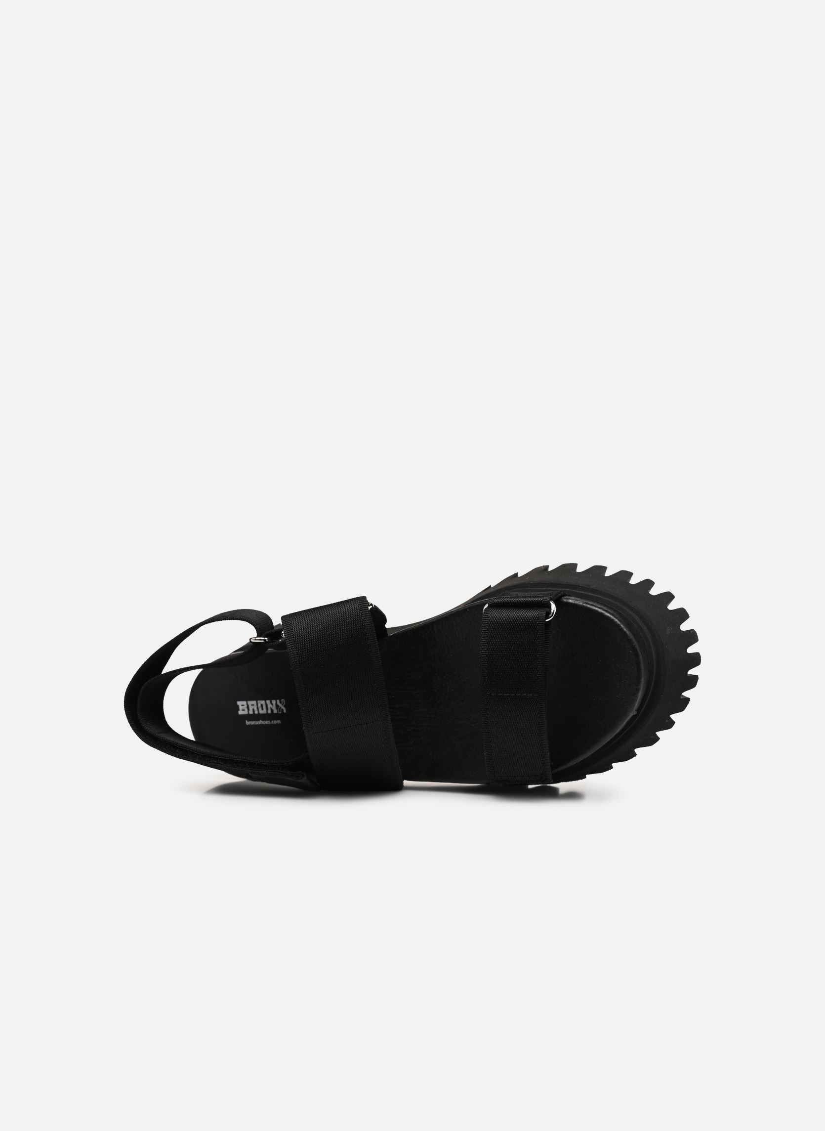 Sandalen GROOVY-SANDAL damen schwarz Bronx Sandalen GROOVY-SANDAL damen schwarz Black
