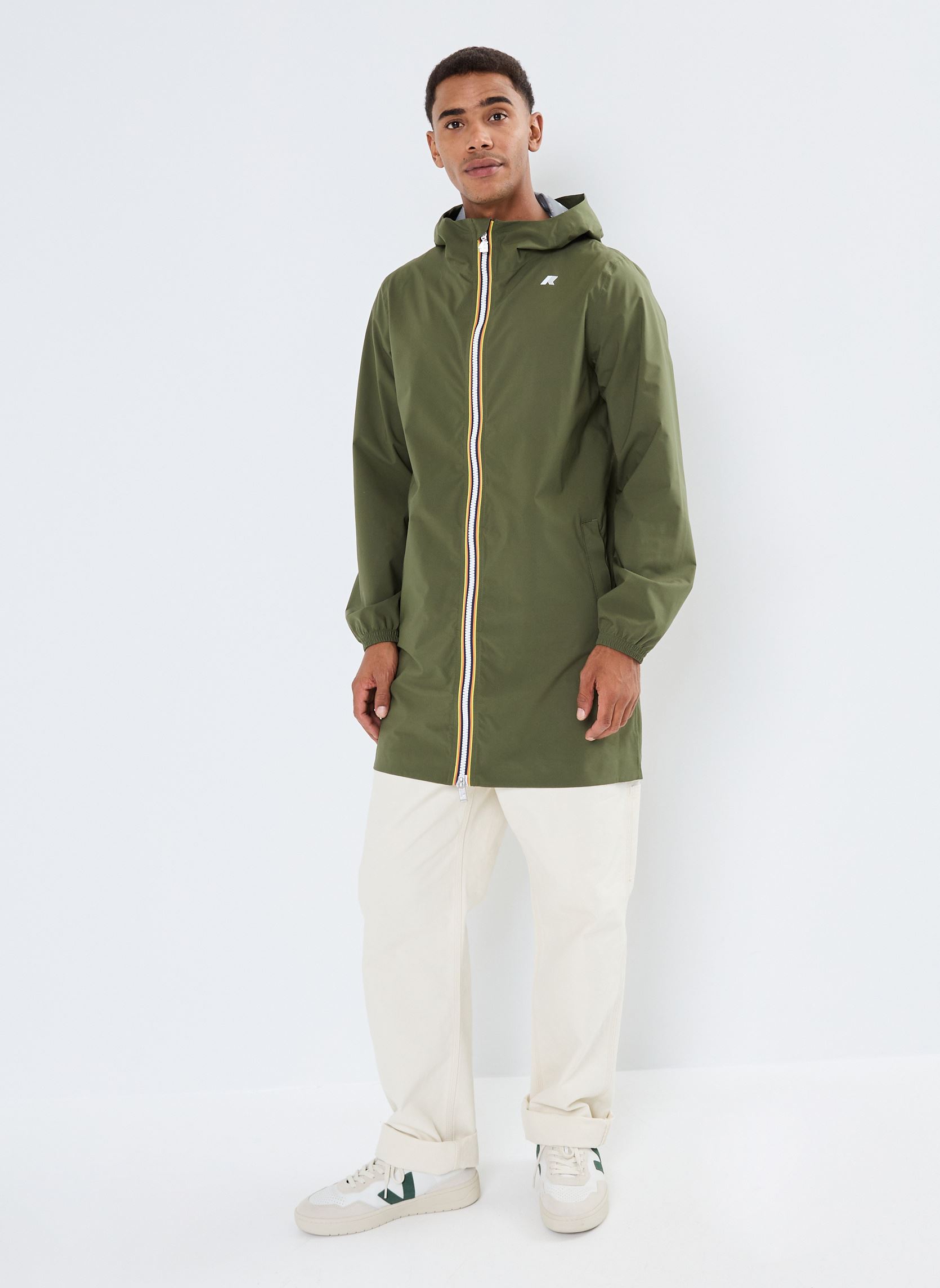 Vestes imperméables Thomas Stretch Dot homme vert K-Way Vestes imperméables Thomas Stretch Dot homme vert GREEN CYPRESS