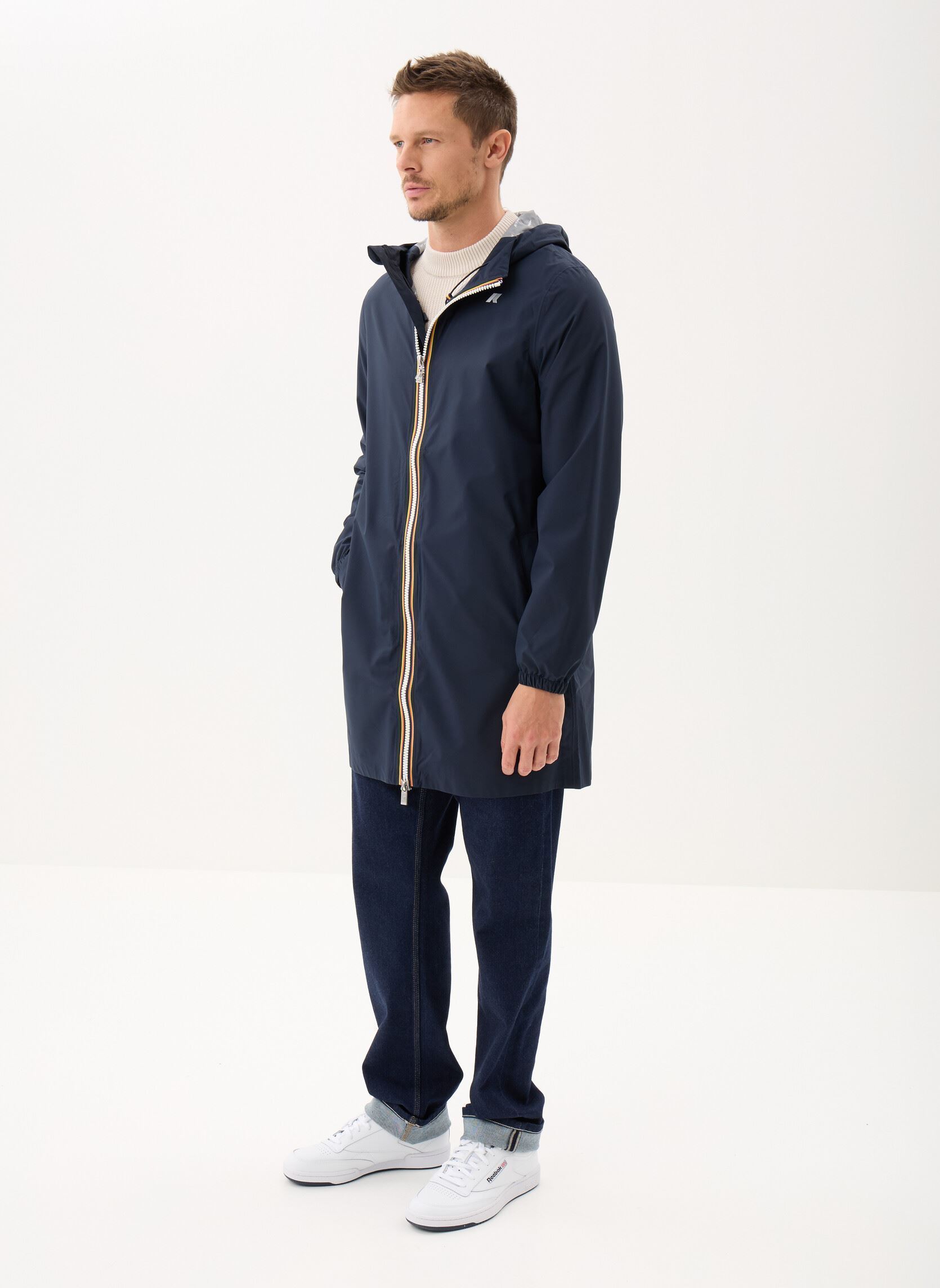 Vestes imperméables Thomas Stretch Dot homme bleu K-Way Vestes imperméables Thomas Stretch Dot homme bleu DEPHT BLUE