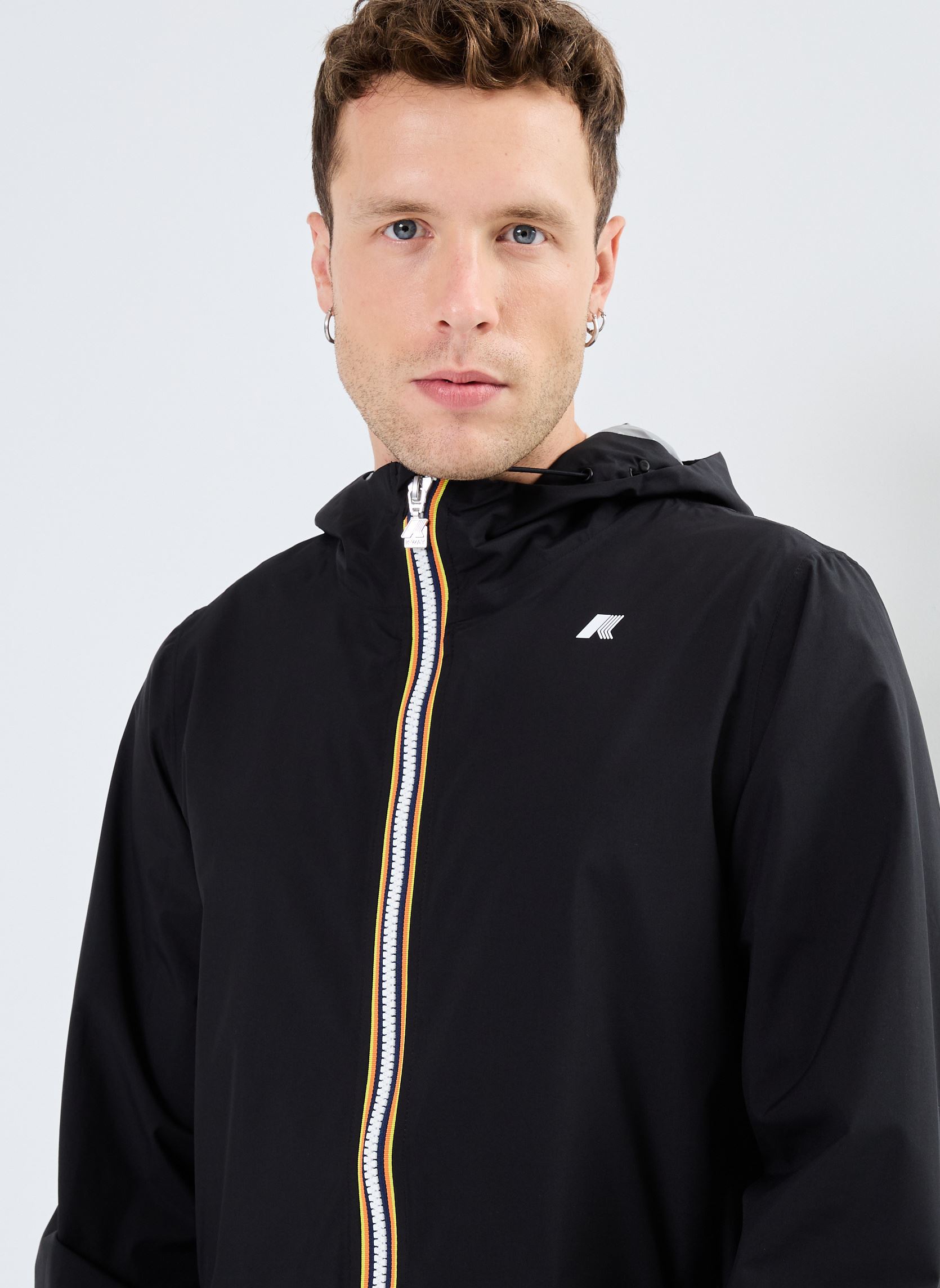 Vestes imperméables Thomas Stretch Dot homme noir K-Way Vestes imperméables Thomas Stretch Dot homme noir BLACK PURE