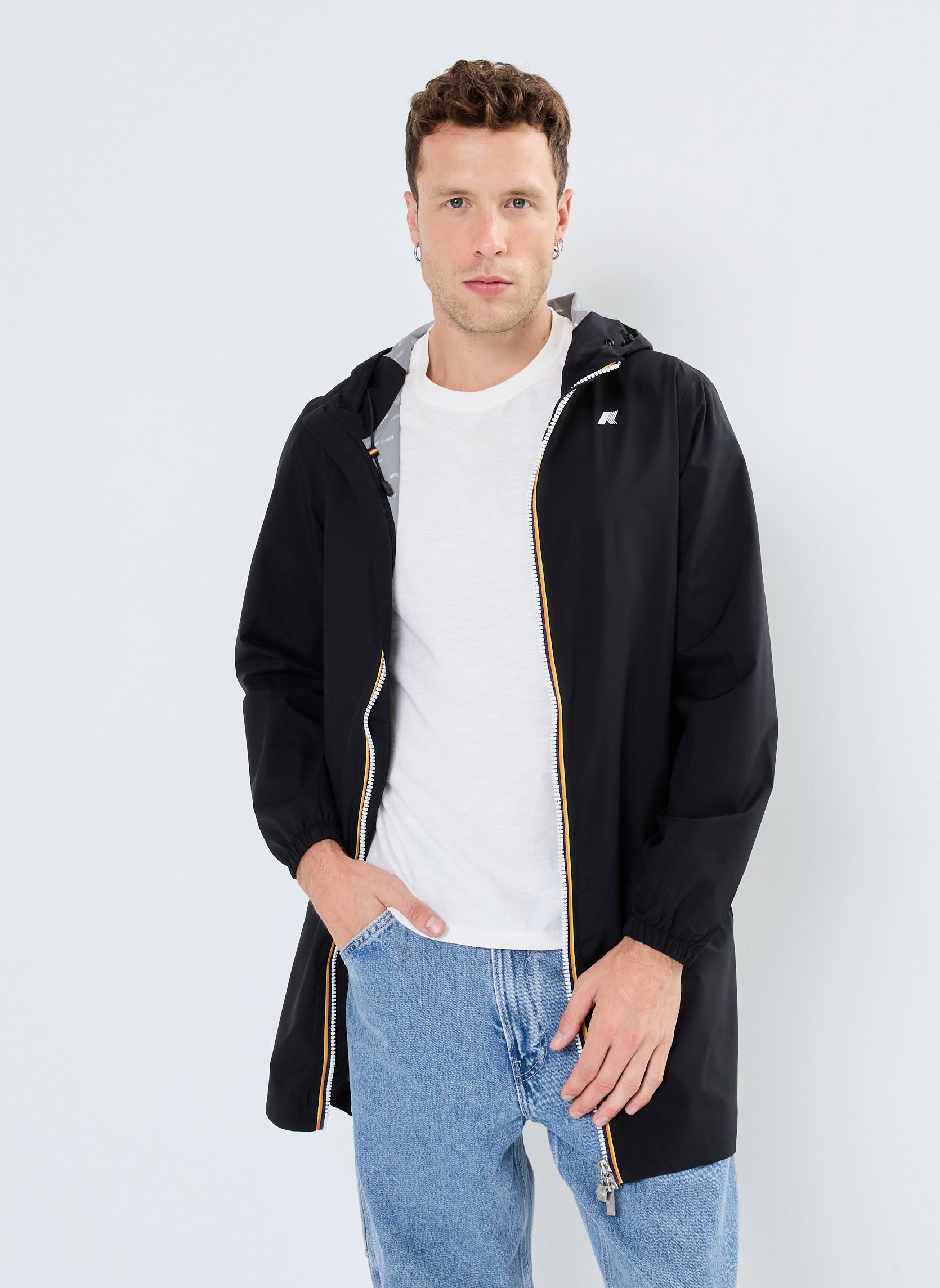 Blouson K Way Veste longue à capuche Thomas US - vue 2