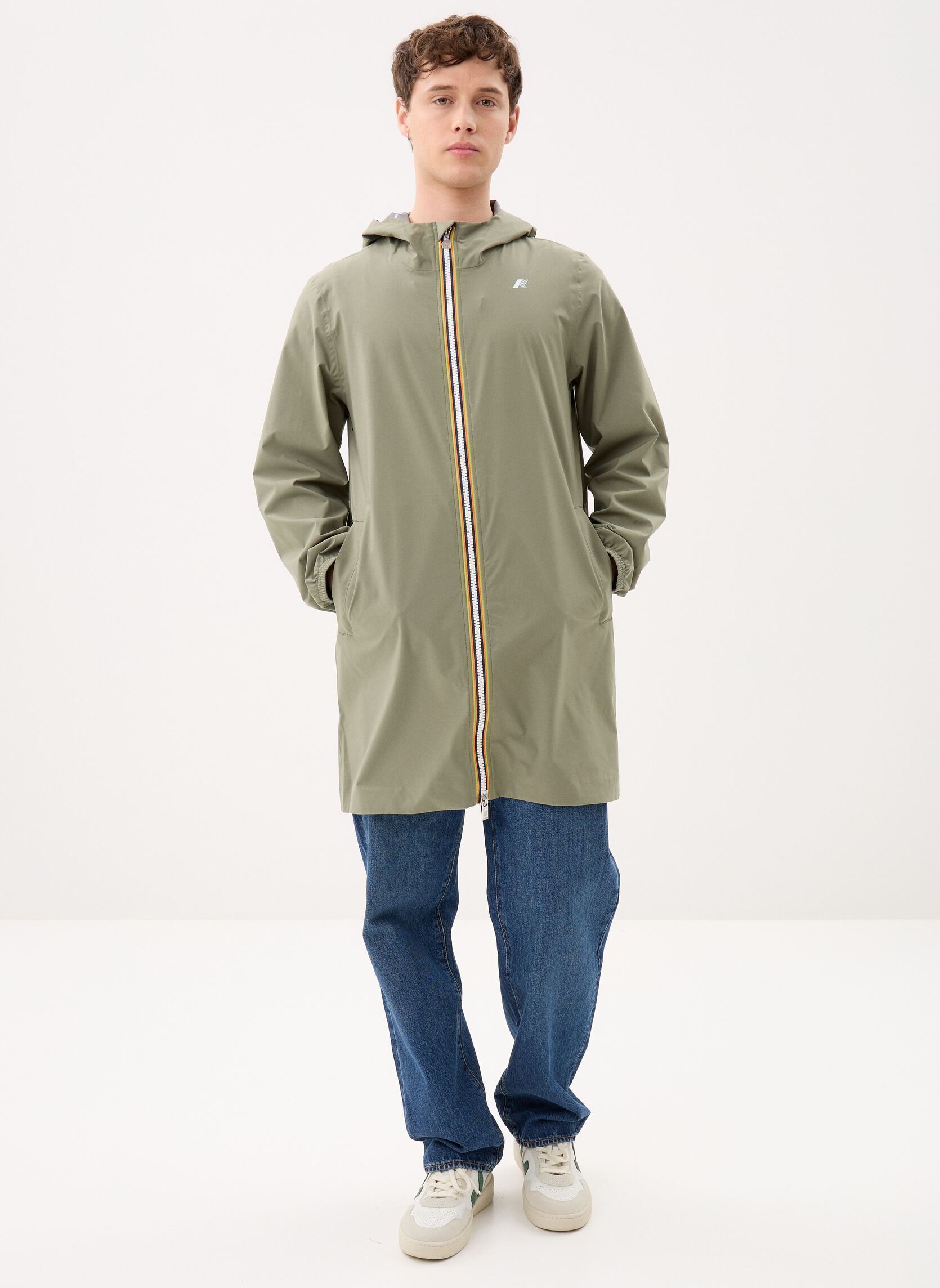 Vestes imperméables Thomas Stretch Dot homme vert K-Way Vestes imperméables Thomas Stretch Dot homme vert GREEN LICHEN