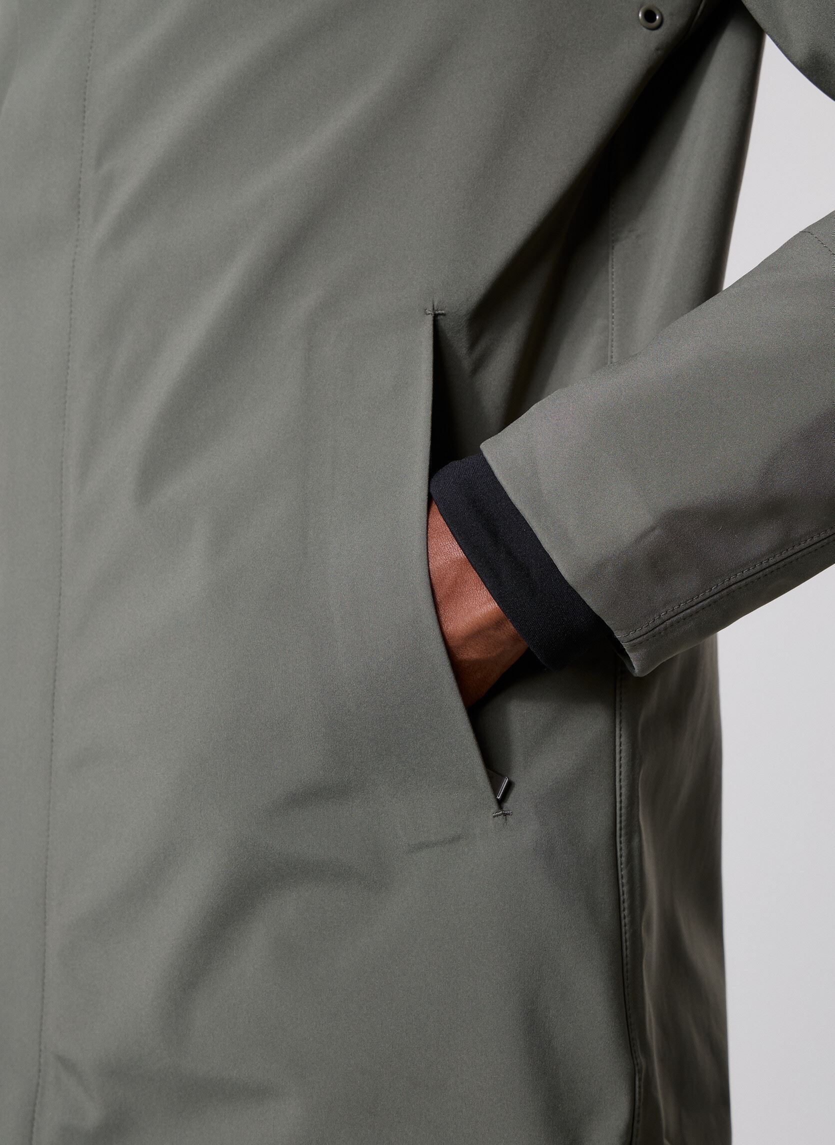 Vestes imperméables Thomas Bonded homme vert K-Way Vestes imperméables Thomas Bonded homme vert GREEN BLACKISH - BLUE DEPTH