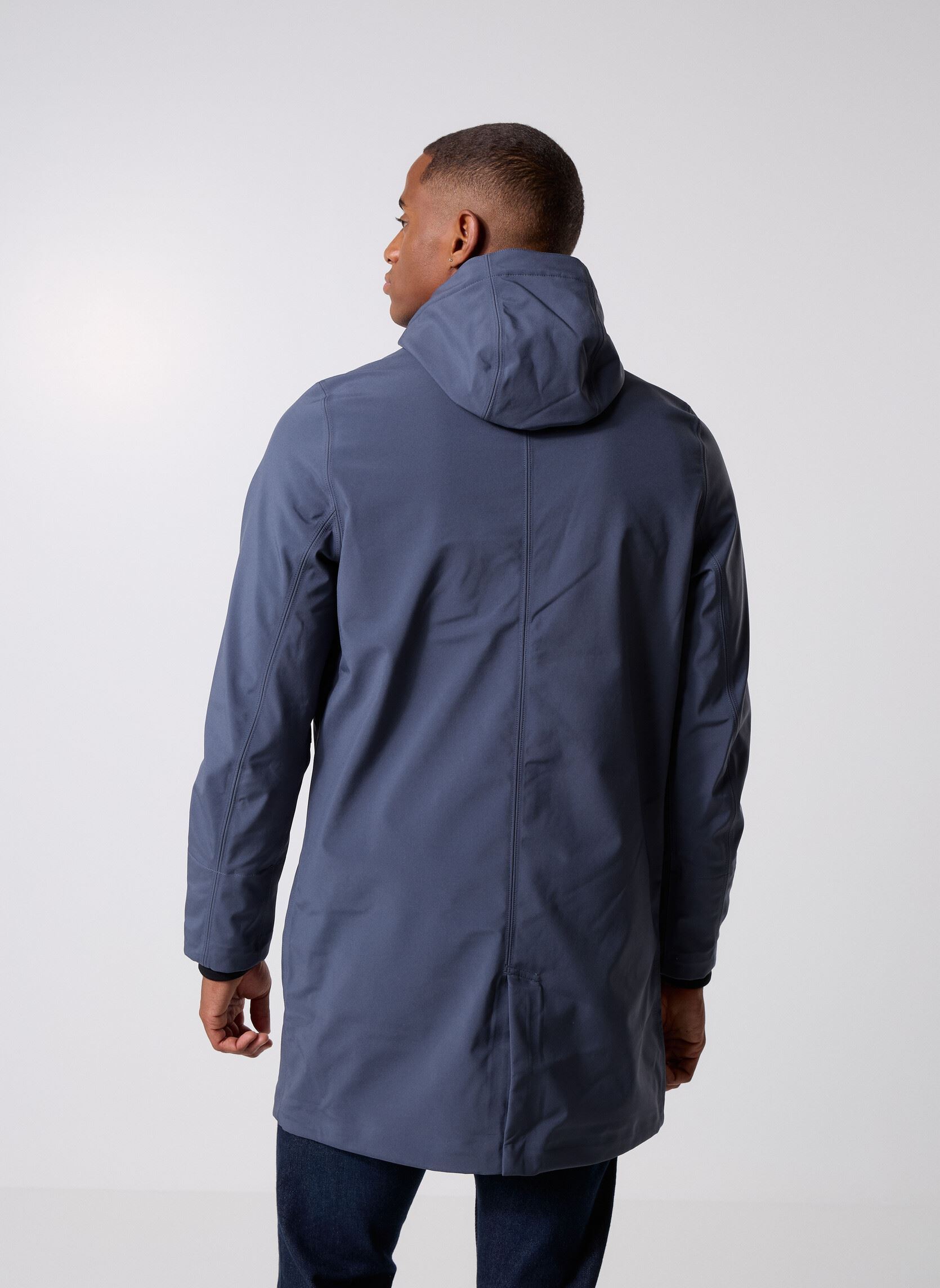 Waterdichte jassen Thomas Bonded heren blauw K-Way Waterdichte jassen Thomas Bonded heren blauw BLUE AIRFORCE - BLUE DEPTH