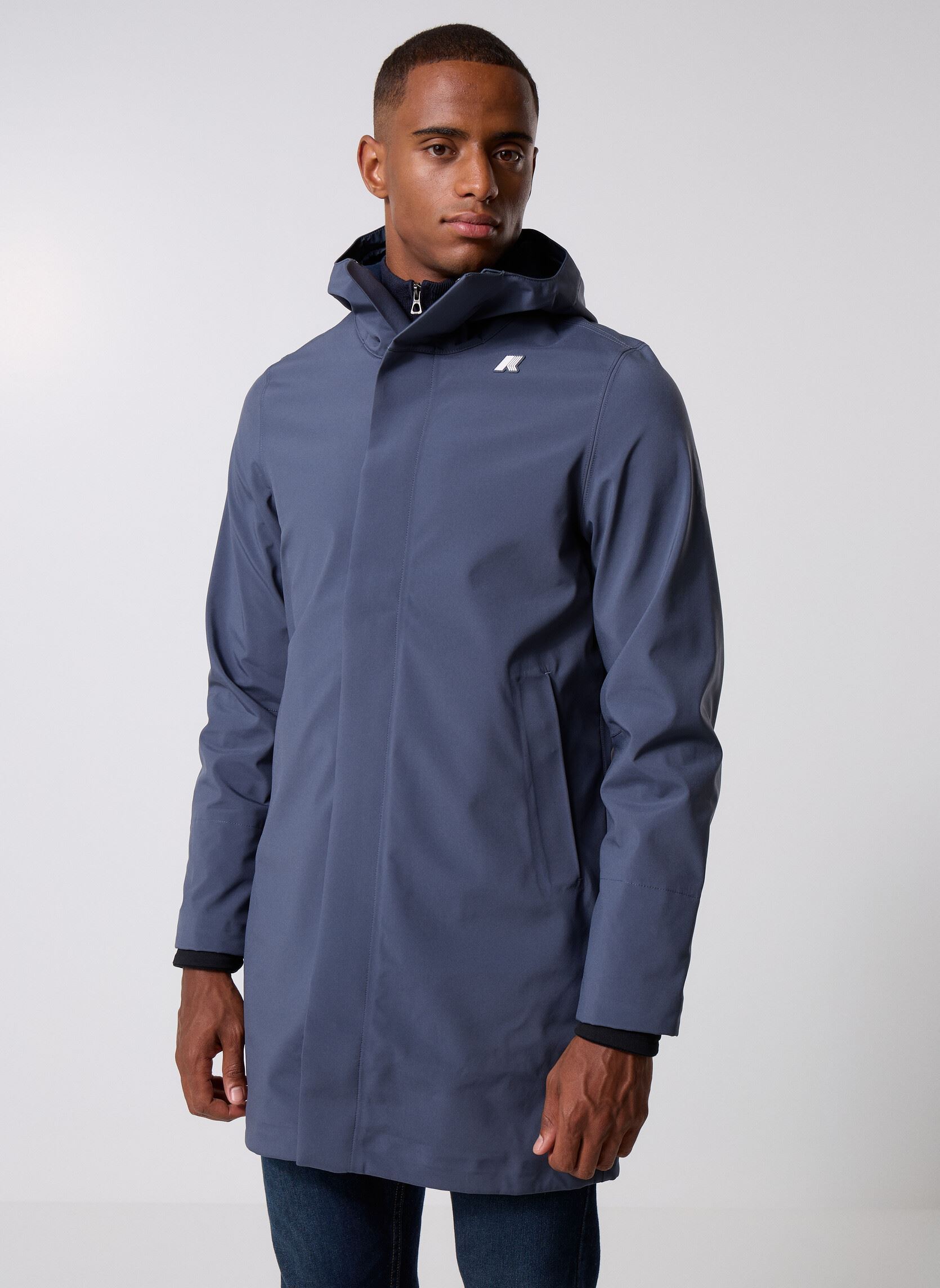 Blouson K Way Veste longue homme Thomas Bonded de US - vue 4