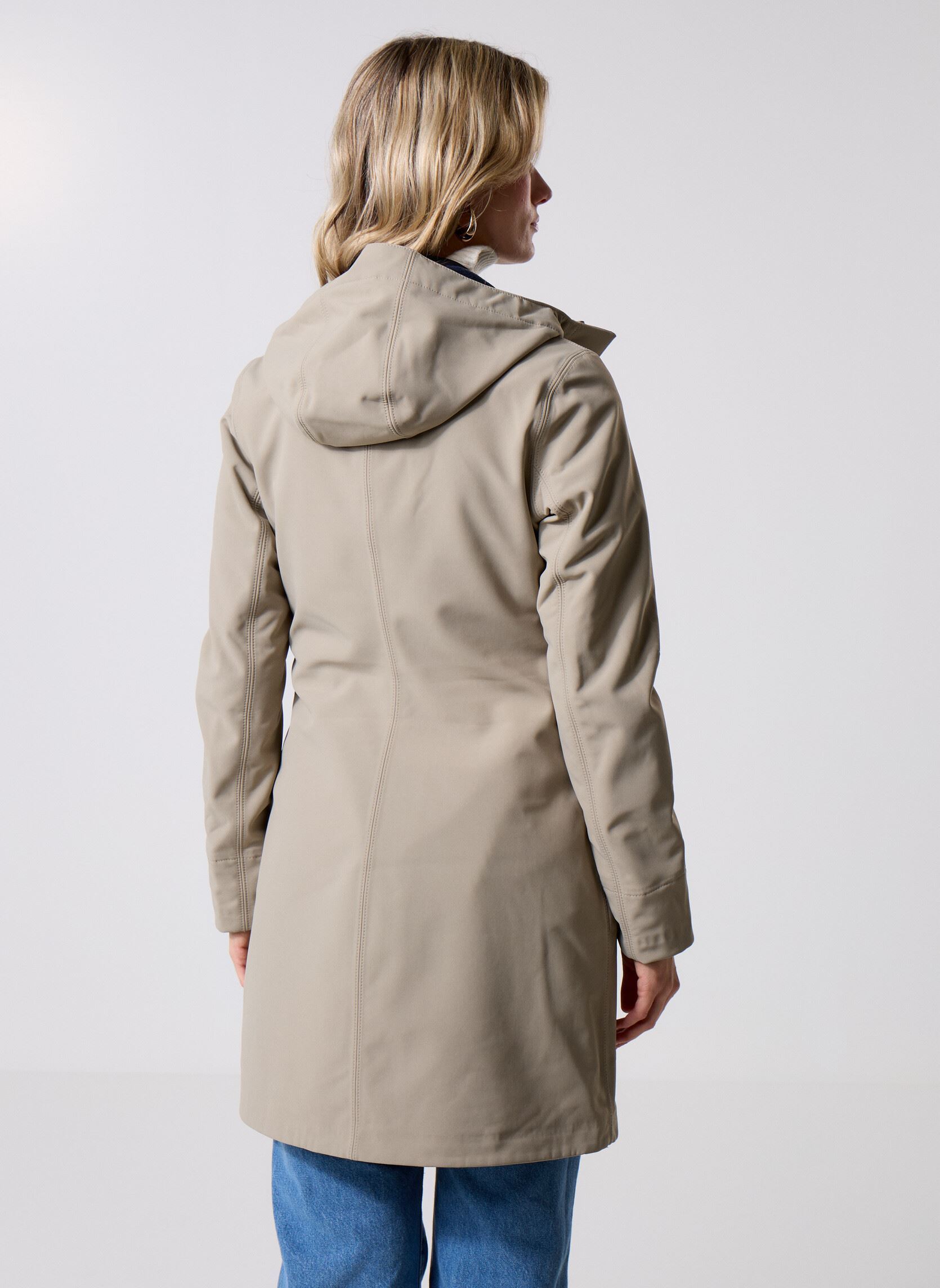 Vestes imperméable Stephy Bonded femme marron K-Way Vestes imperméable Stephy Bonded femme marron GREEN OAK - BLUE DEPTH