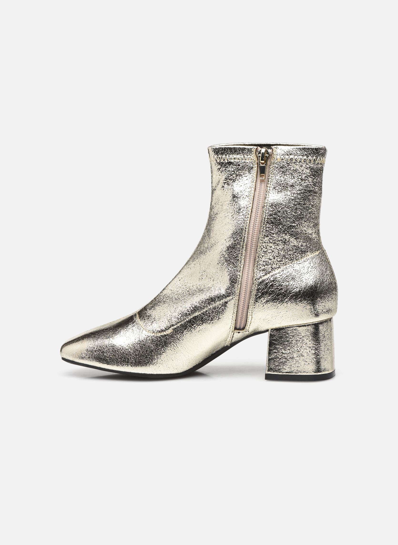 Bottines basses DANIELA femme argent Les Tropéziennes par M Belarbi Bottines basses DANIELA femme argent OR