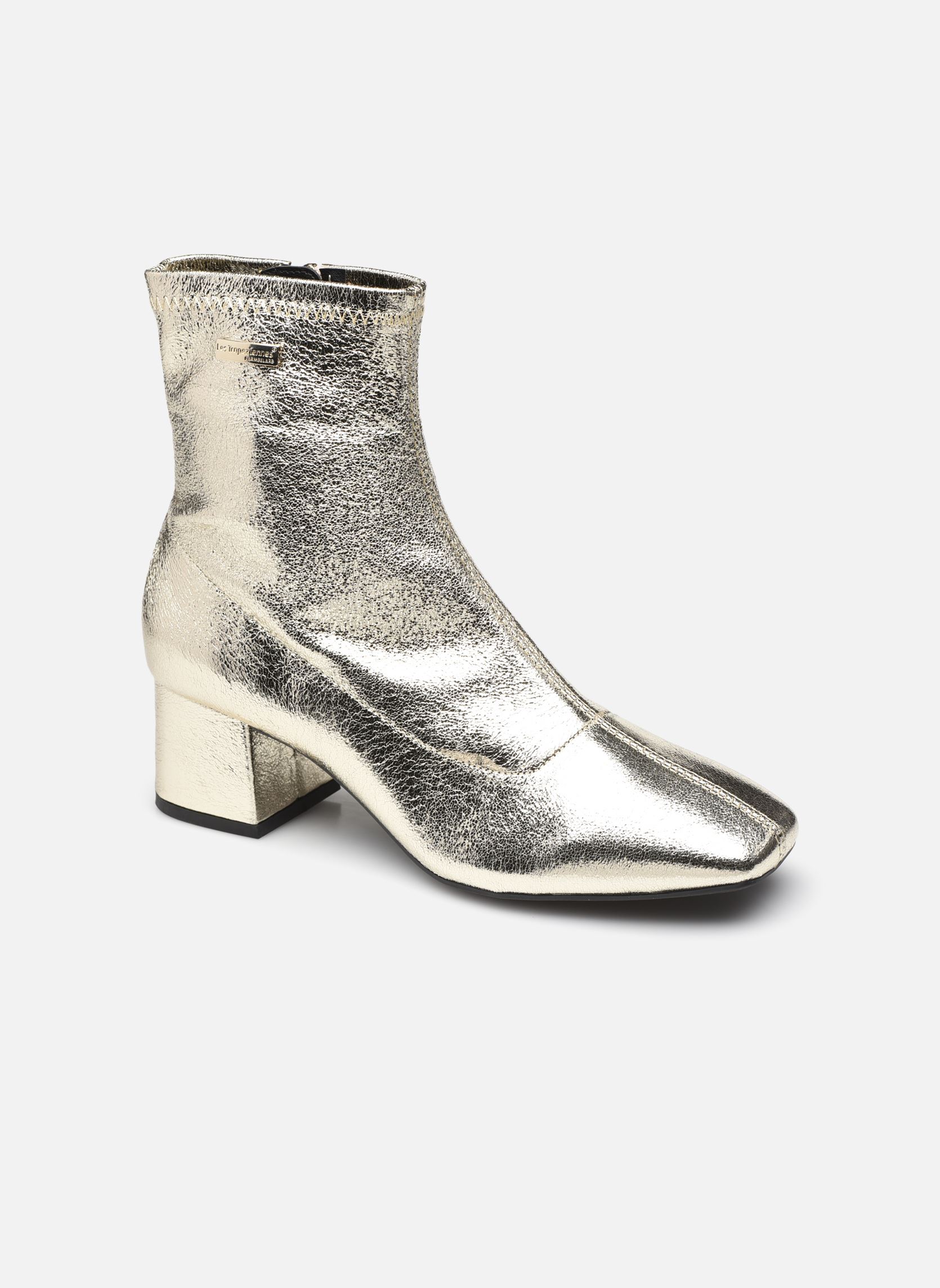 Bottines basses DANIELA femme argent Les Tropéziennes par M Belarbi Bottines basses DANIELA femme argent OR