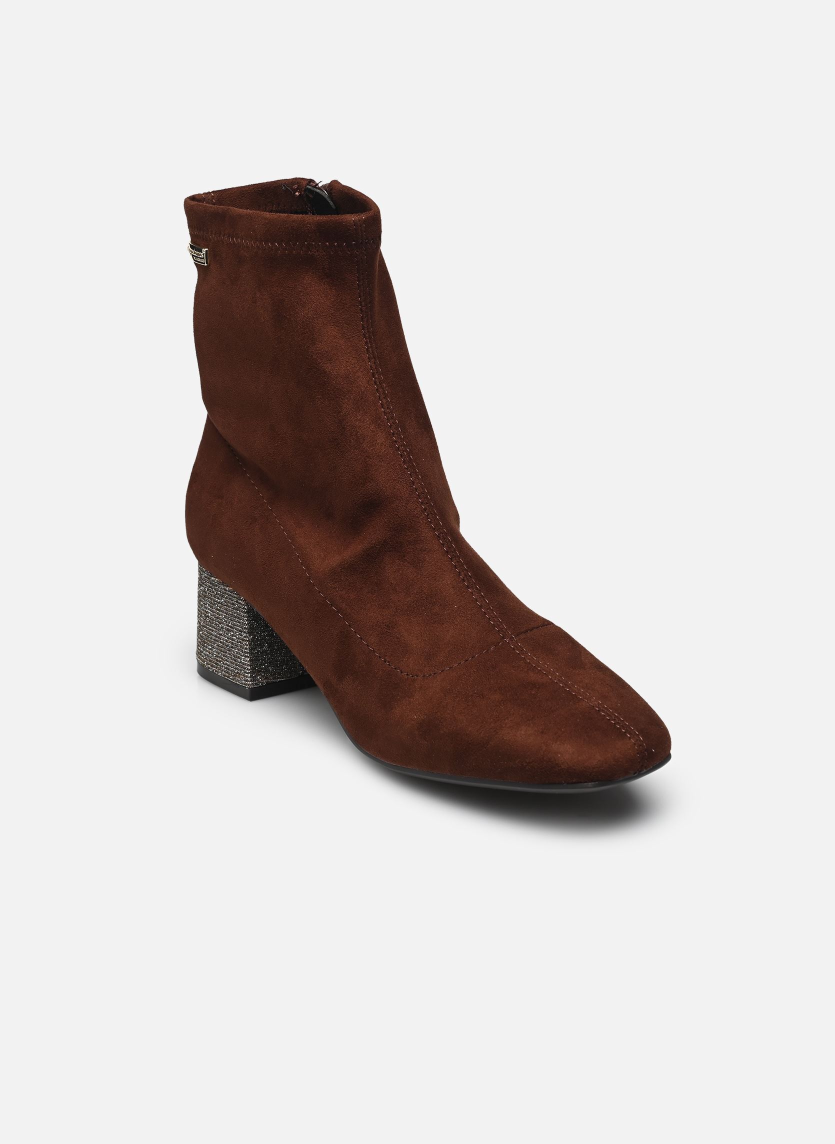 Niedrige Ankle Boots DANIELA damen braun Les Tropéziennes par M Belarbi Niedrige Ankle Boots DANIELA damen braun CHOCO CHAMPAGNE