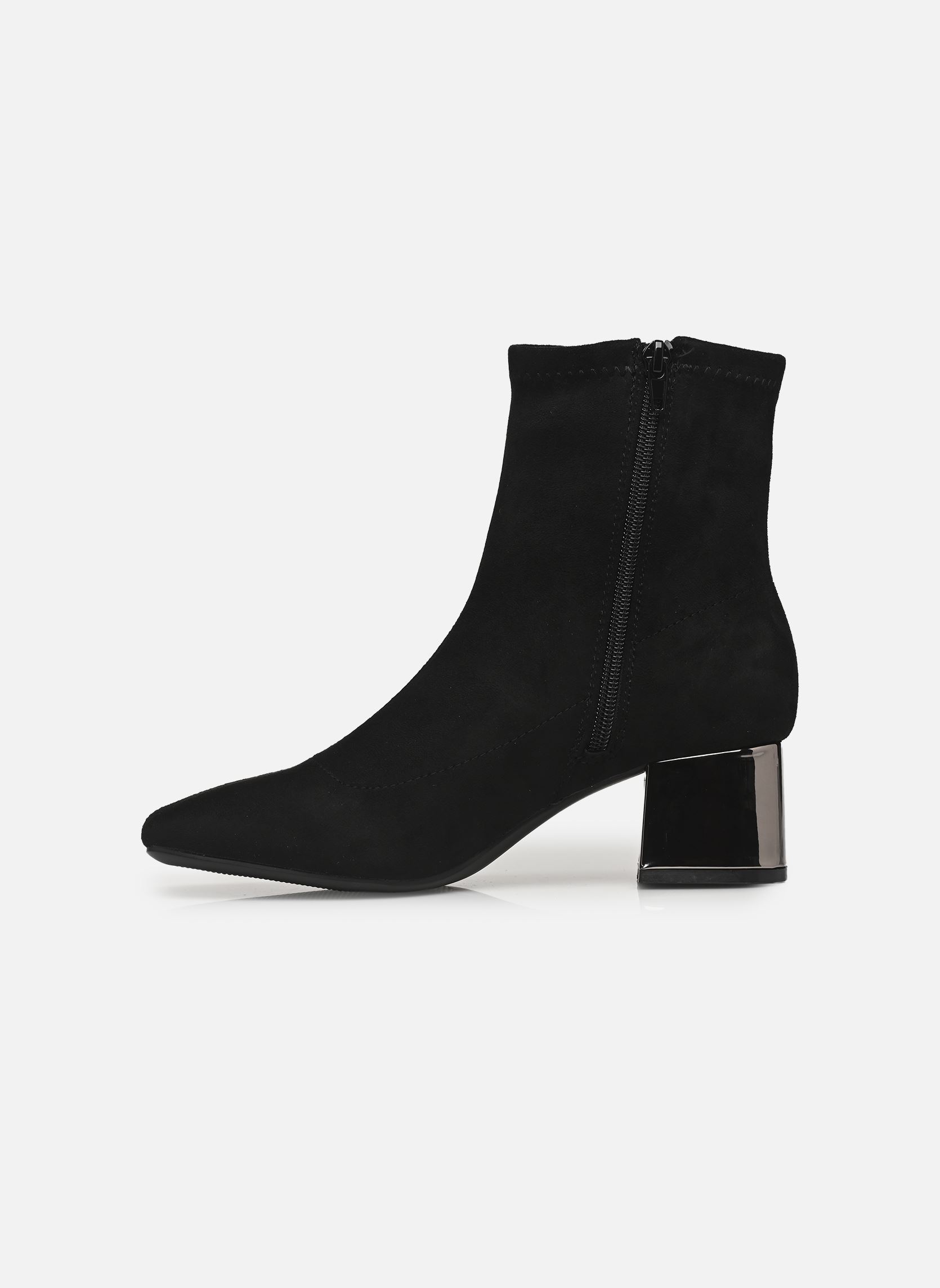 Niedrige Ankle Boots DANIELA damen schwarz Les Tropéziennes par M Belarbi Niedrige Ankle Boots DANIELA damen schwarz NOIR ARGNT FONCÉ