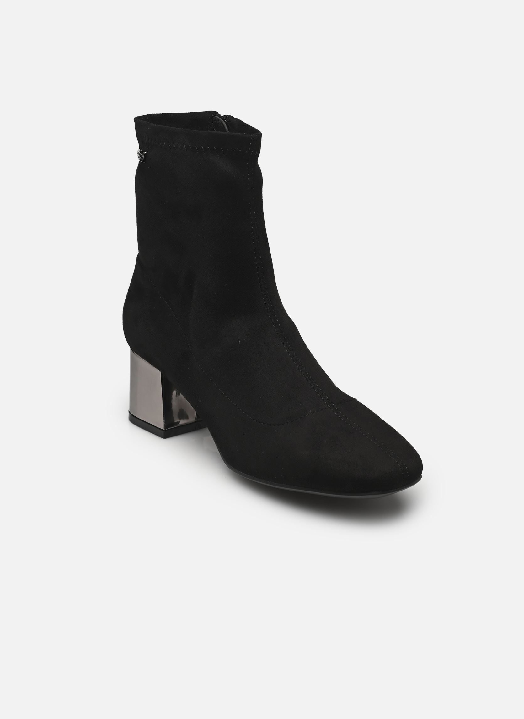Niedrige Ankle Boots DANIELA damen schwarz Les Tropéziennes par M Belarbi Niedrige Ankle Boots DANIELA damen schwarz NOIR ARGNT FONCÉ