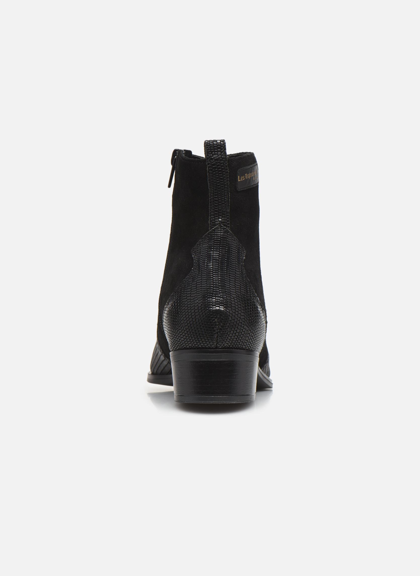 Niedrige Ankle Boots SOFIA damen schwarz Les Tropéziennes par M Belarbi Niedrige Ankle Boots SOFIA damen schwarz NOIR LEZARD