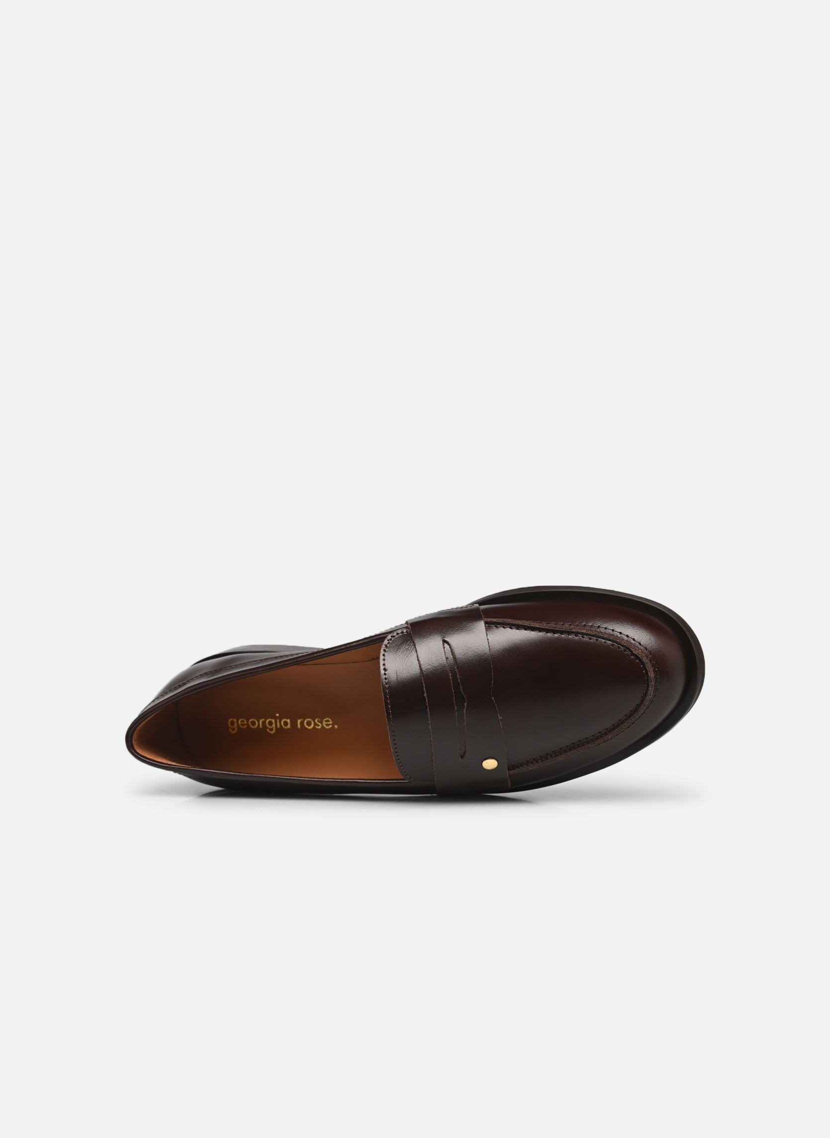 Mocassins Alwen femme marron Georgia Rose Mocassins Alwen femme marron CHOCOLAT