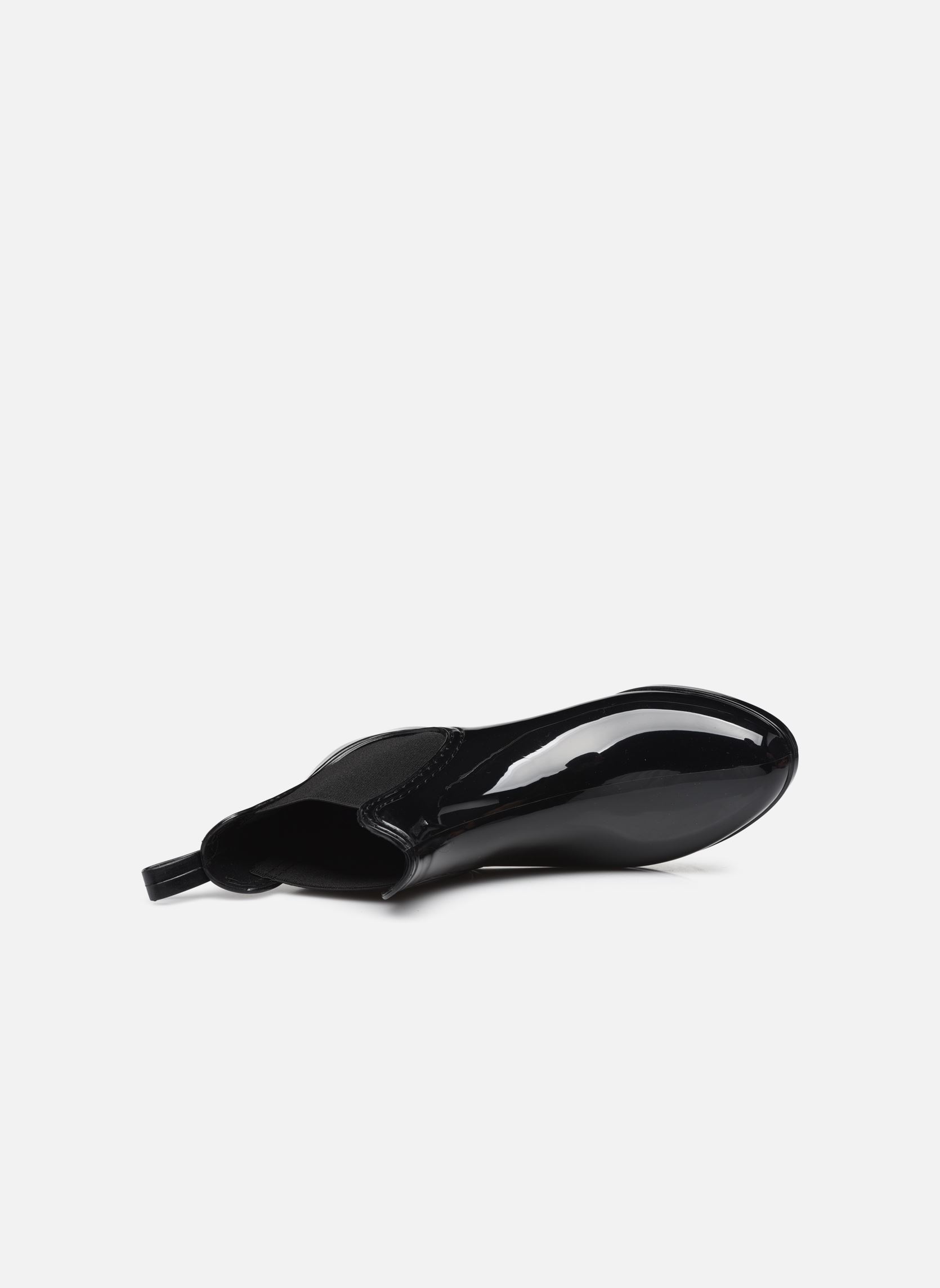 Stivali da pioggia Kalosh Ii Maison Karl Ankle Bt donna nero Karl Lagerfeld Stivali da pioggia Kalosh Ii Maison Karl Ankle Bt donna nero Black Rubber W/Gold