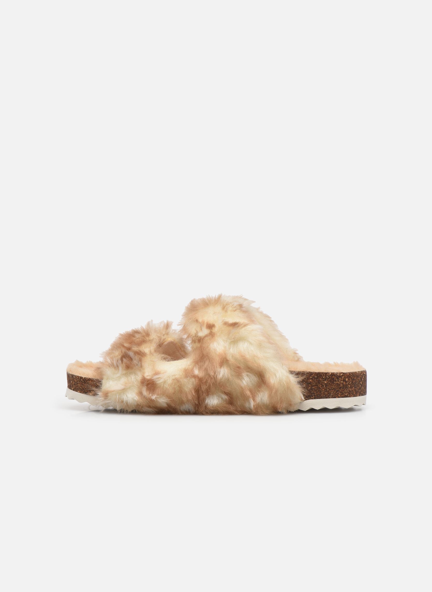 Pantoffels SUSA dames wit Buffalo Pantoffels SUSA dames wit Beige/Offwhite