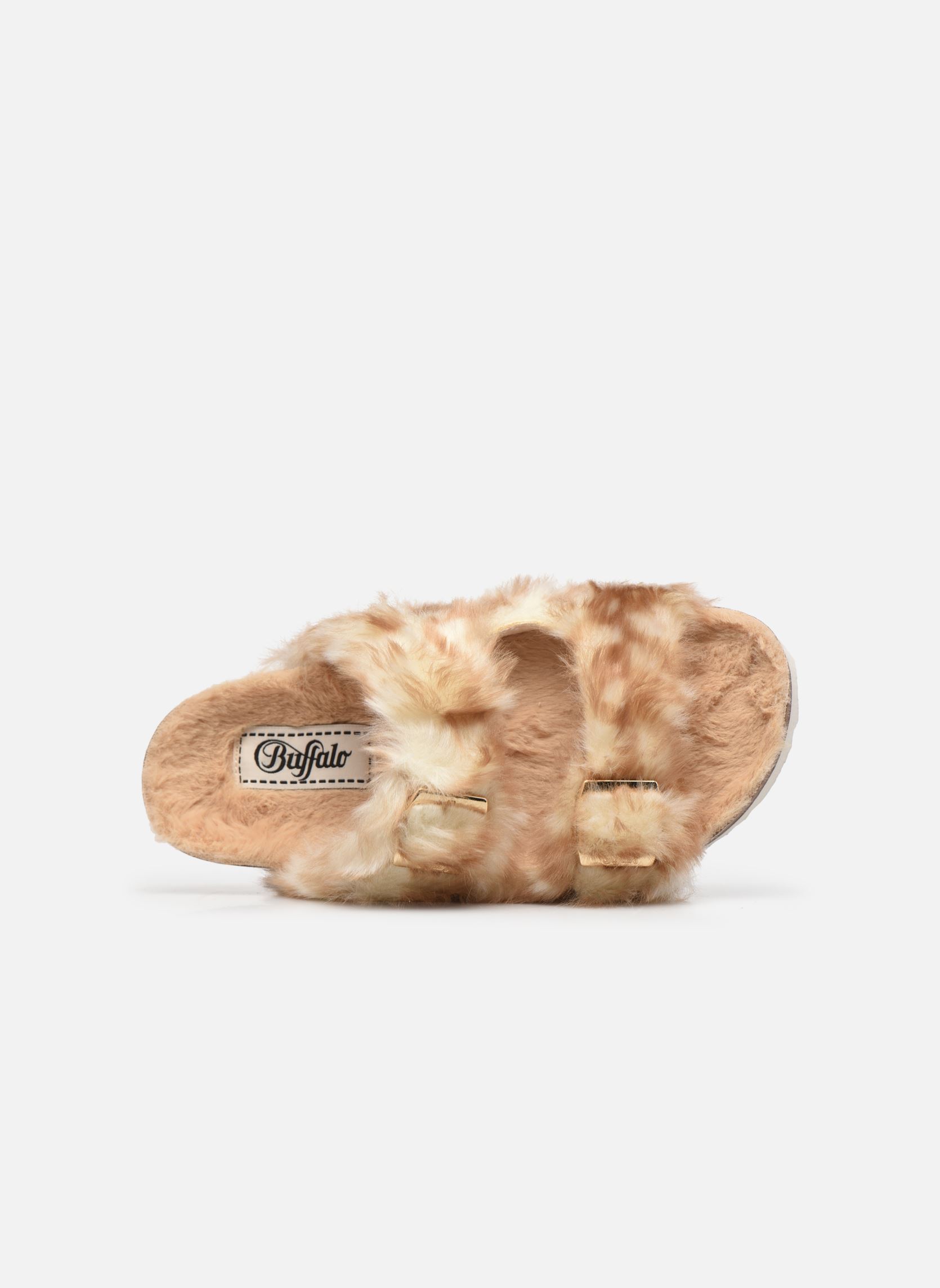 Pantoffels SUSA dames wit Buffalo Pantoffels SUSA dames wit Beige/Offwhite