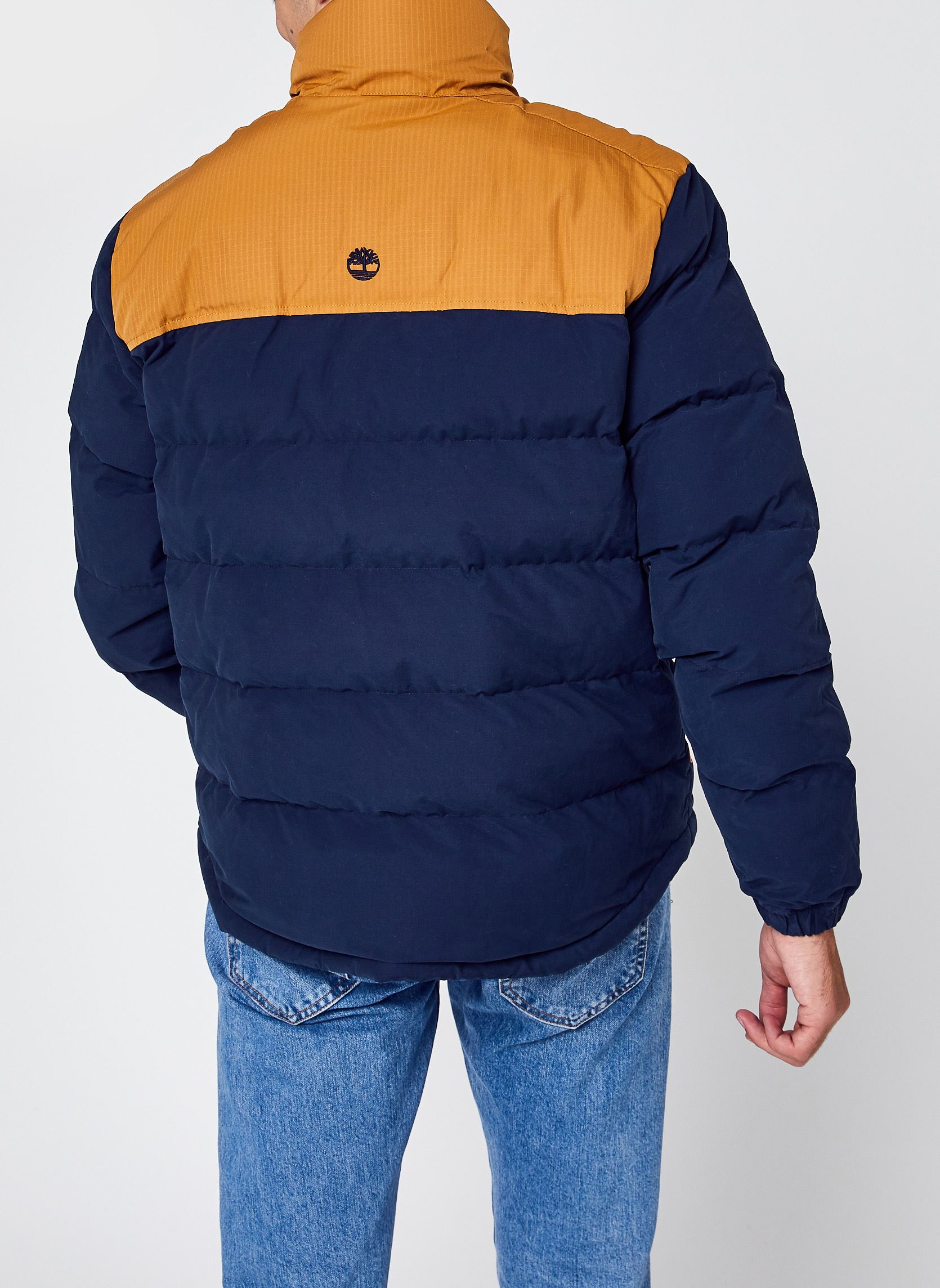 Doudounes Welch Mountain Puffer Jacket homme bleu Timberland Doudounes Welch Mountain Puffer Jacket homme bleu Wheat Boot-Dark Sapphire