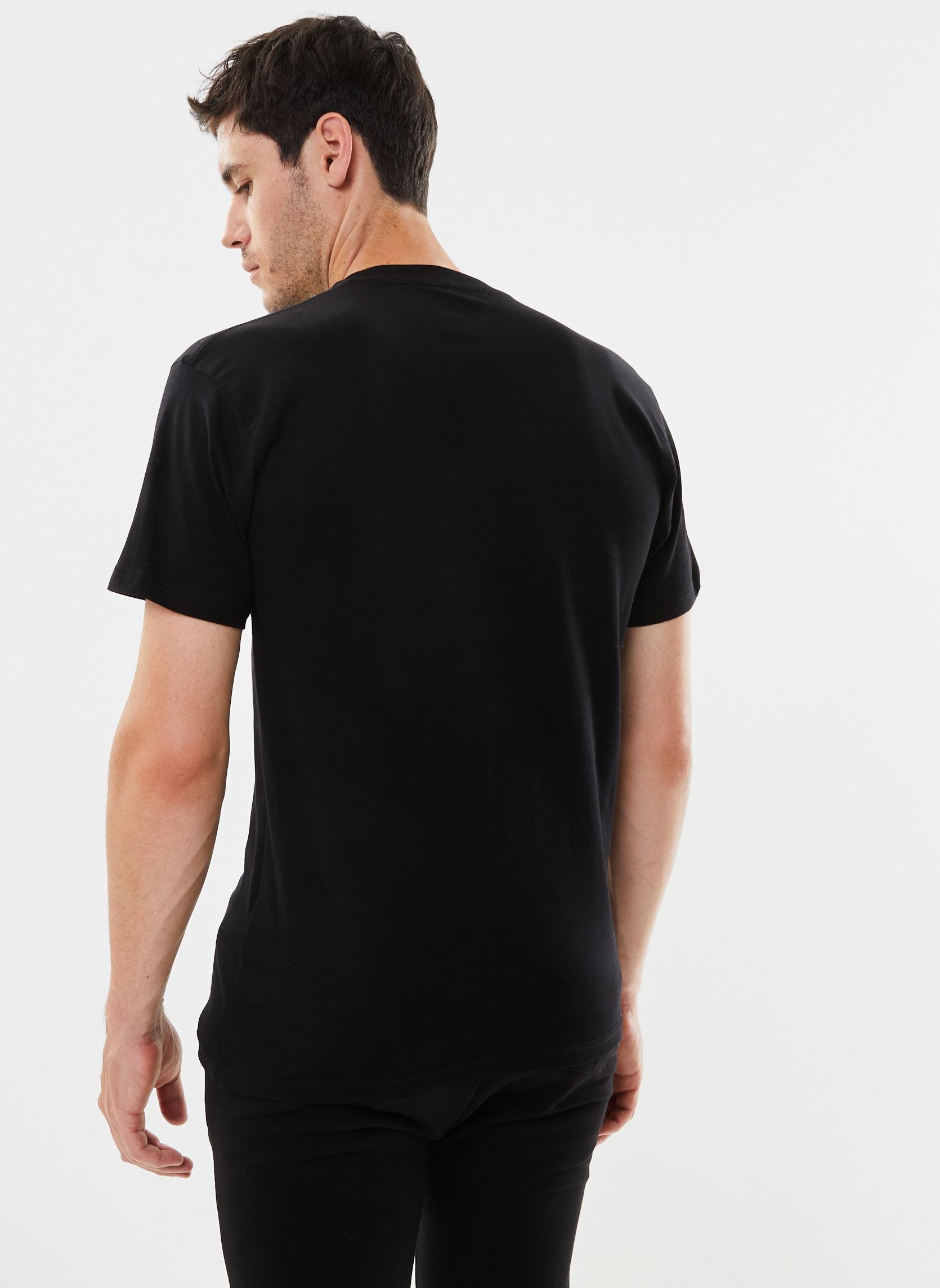 Tee-shirts Mn Left Chest Logo Tee homme noir Vans Tee-shirts Mn Left Chest Logo Tee homme noir BLACKWHITE