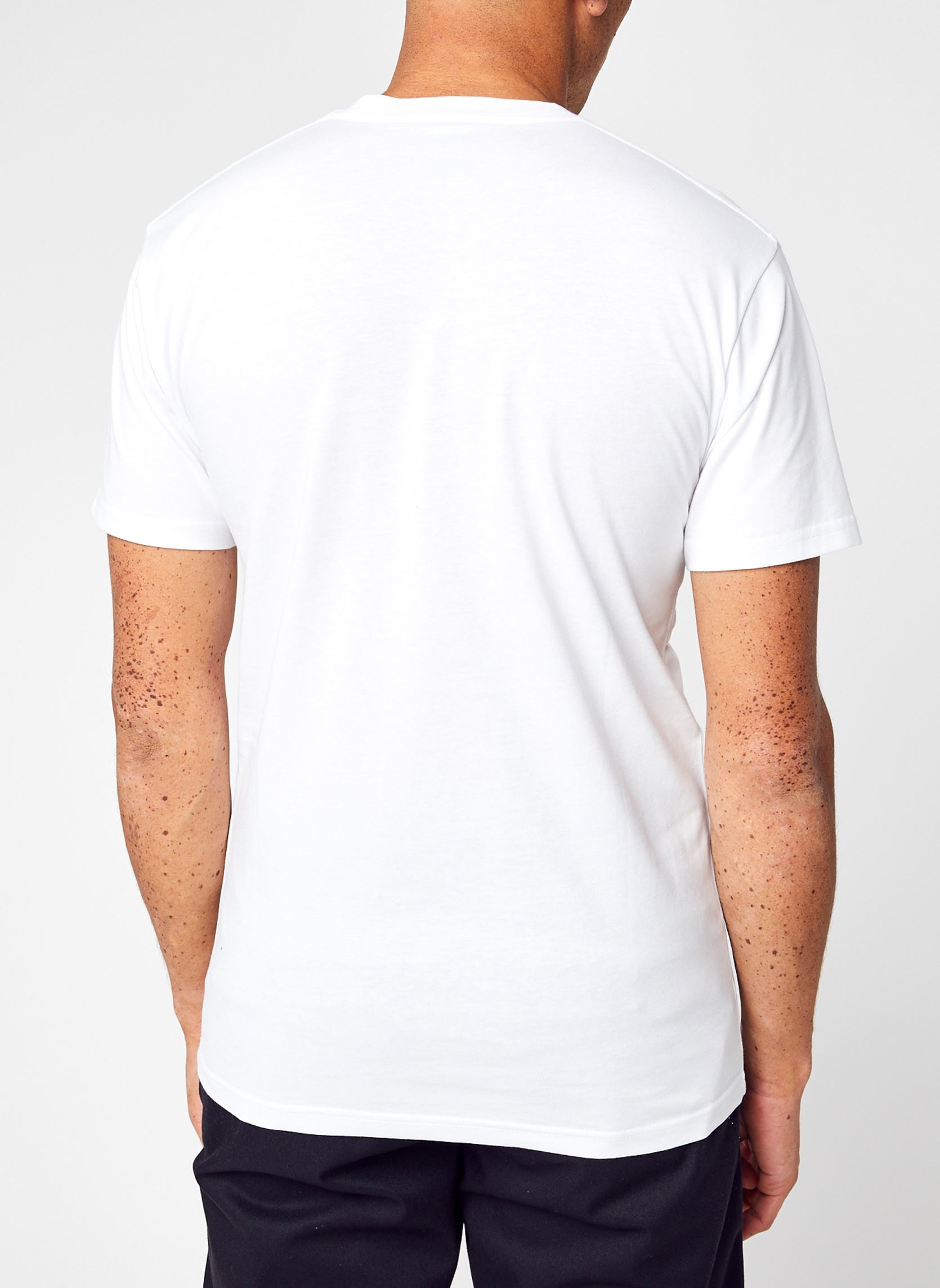 Tee-shirts Mn Left Chest Logo Tee homme blanc Vans Tee-shirts Mn Left Chest Logo Tee homme blanc WHITEBLACK