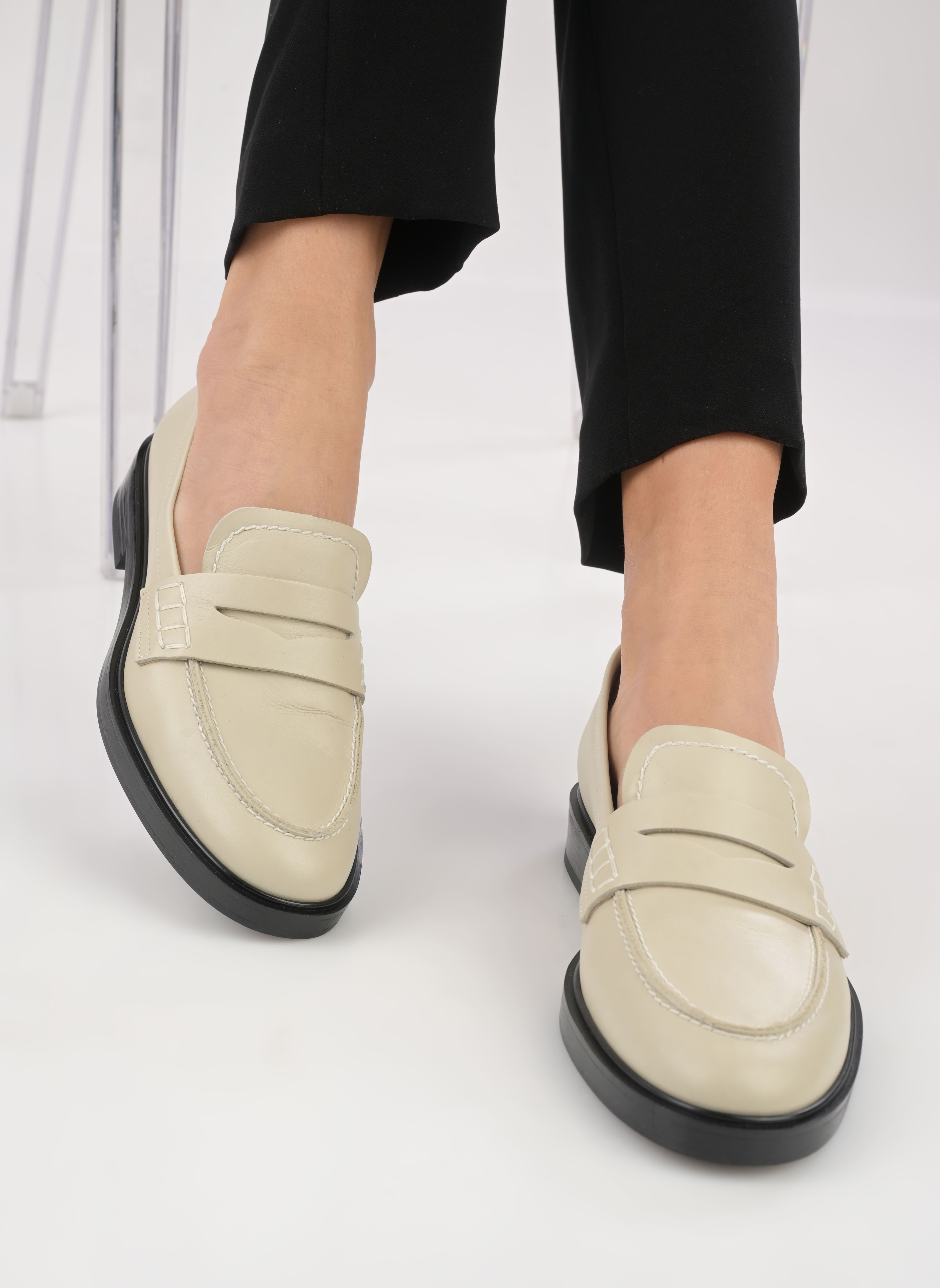 Loafer Sara damen beige Flattered Loafer Sara damen beige CREME