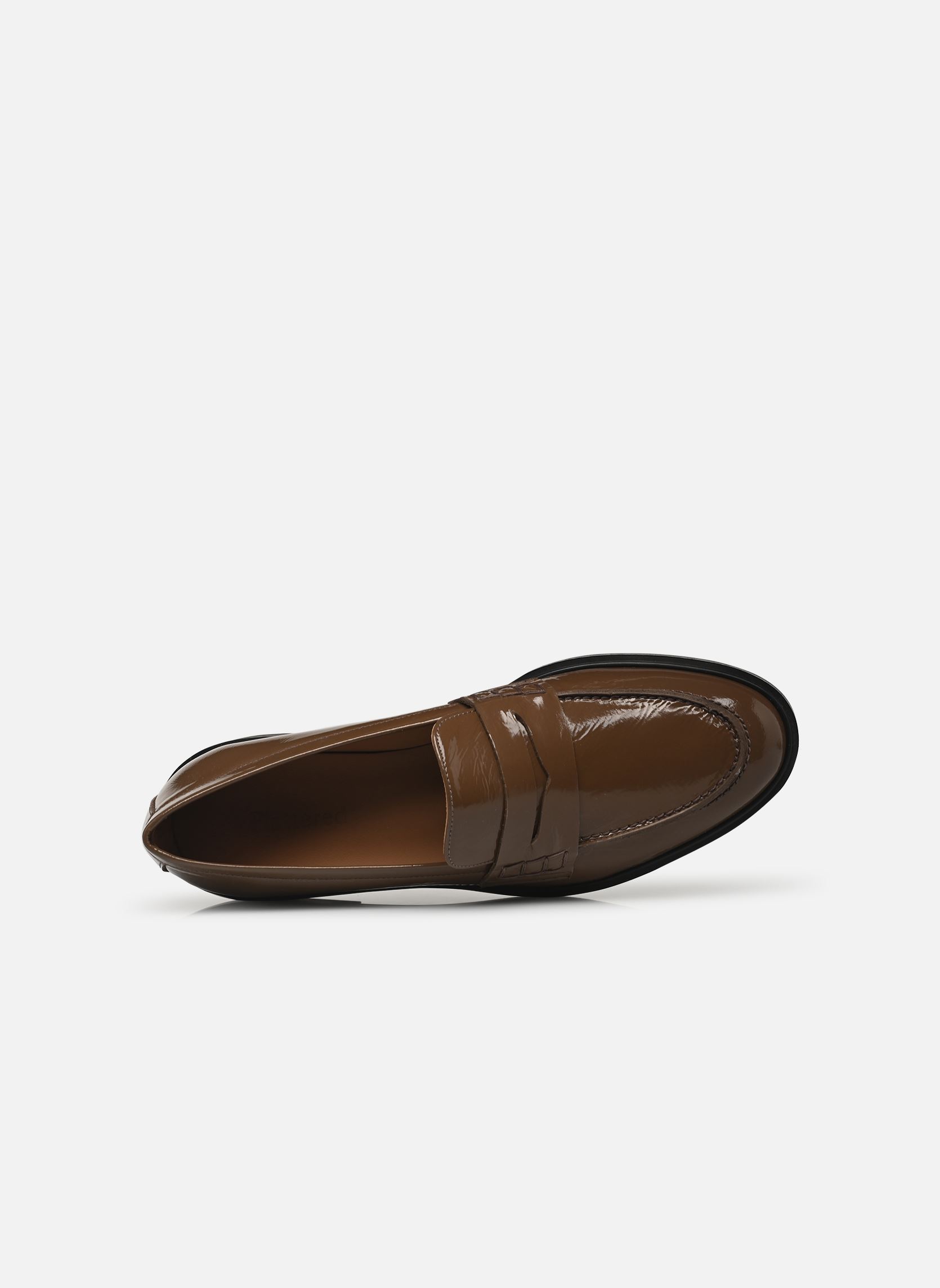 Mocassins Sara dames bruin Flattered Mocassins Sara dames bruin LEATHER KHAKI