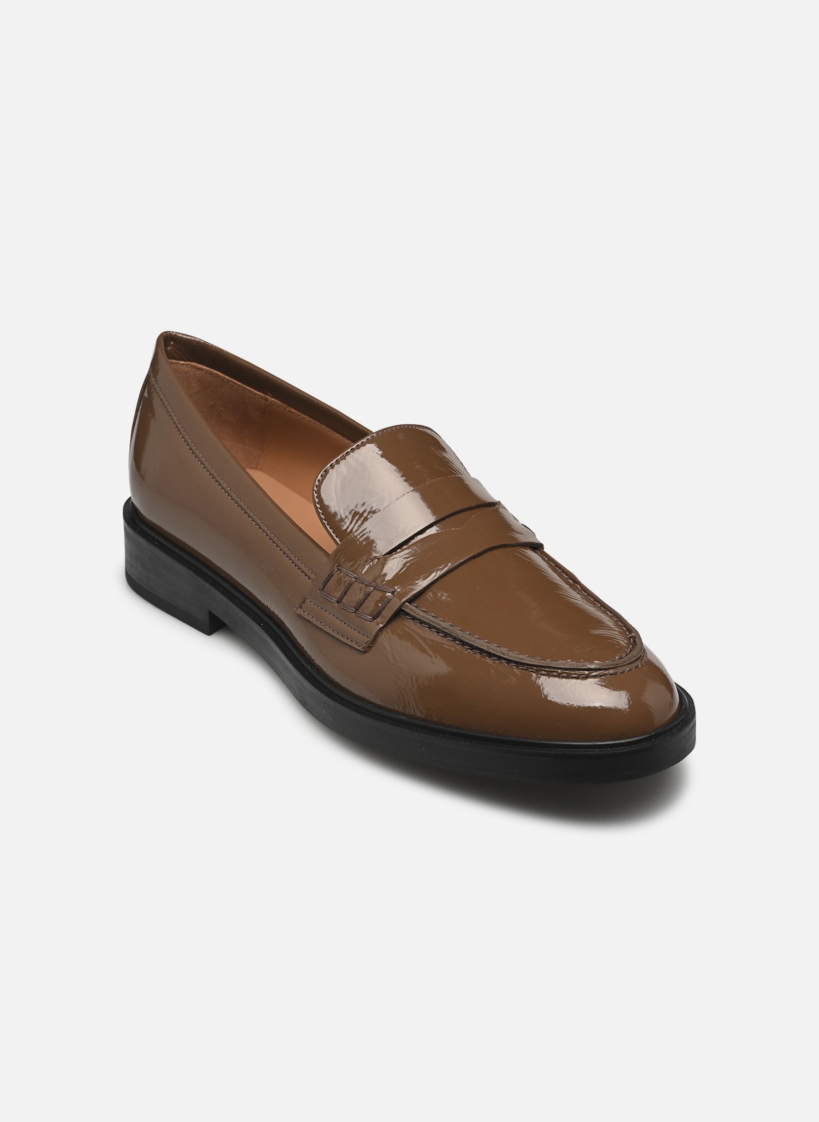Mocassins Sara dames bruin Flattered Mocassins Sara dames bruin LEATHER KHAKI