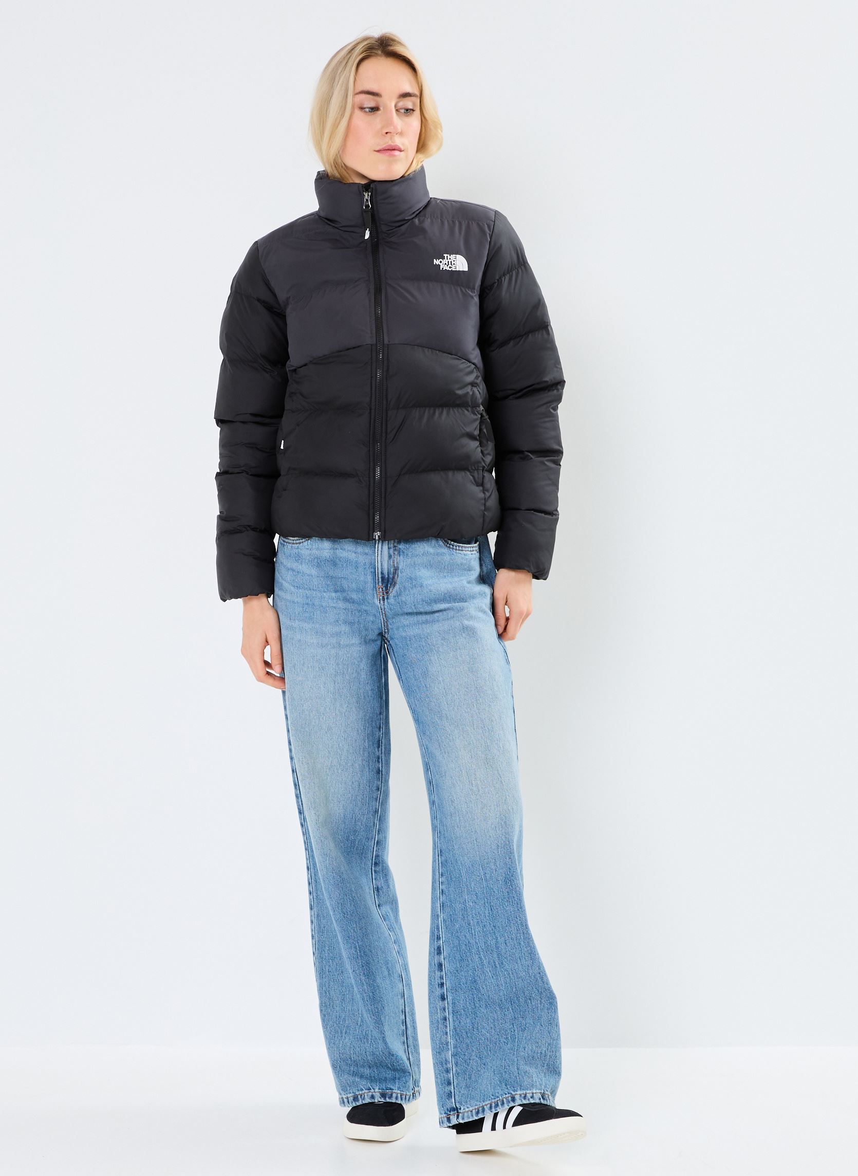 Doudounes W Saikuru Jacket femme multicolore The North Face Doudounes W Saikuru Jacket femme multicolore TNF BLACK/ASPHAT GREY