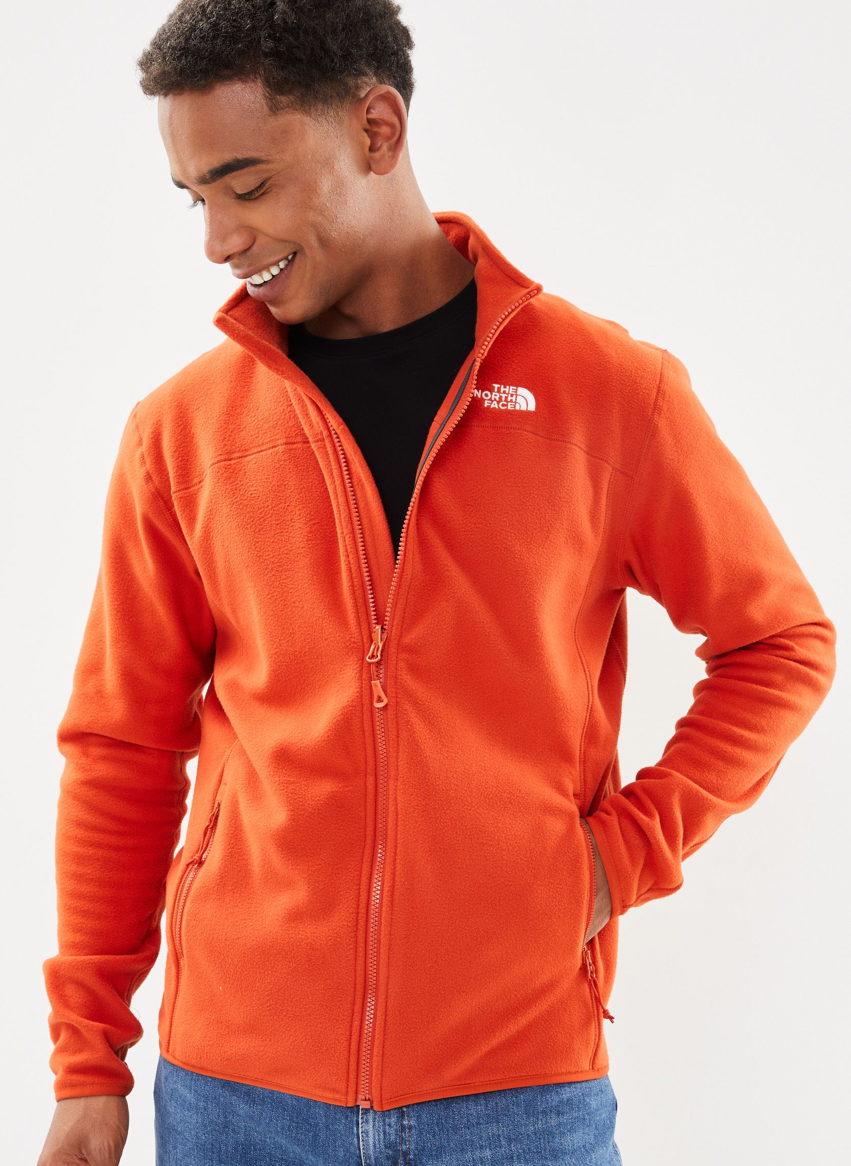 Vêtements The North Face 100 Full Zip Eu pour Accessoires