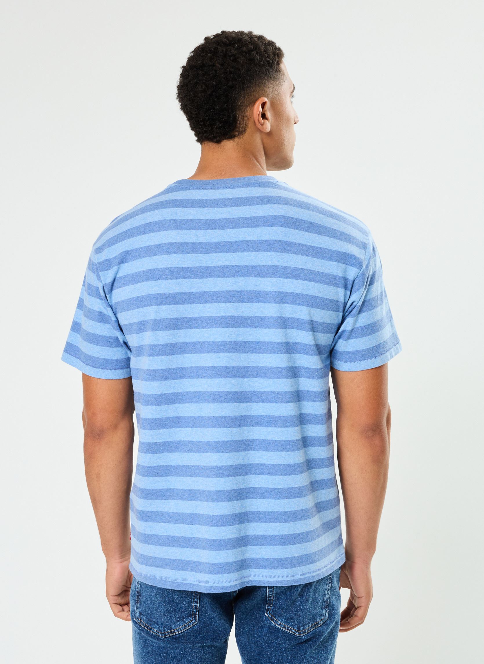 Tee-shirts Red Tab Vintage Tee homme bleu Levi's Tee-shirts Red Tab Vintage Tee homme bleu Bardo Stripe Bleache