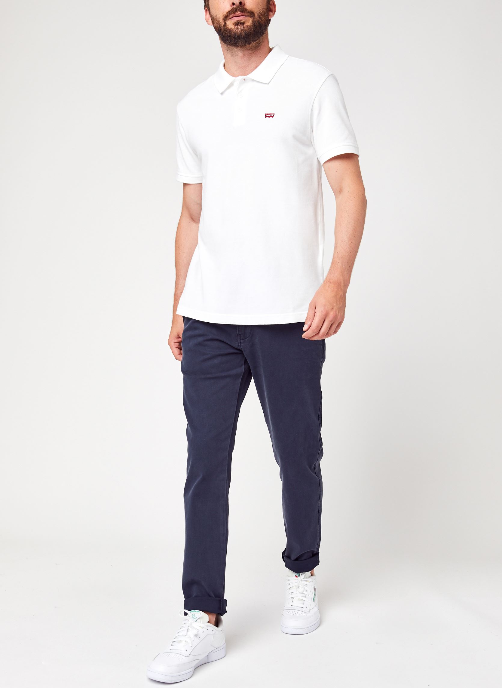 Polos New Levis Hm Polo homme blanc Levi's Polos New Levis Hm Polo homme blanc WHITE +