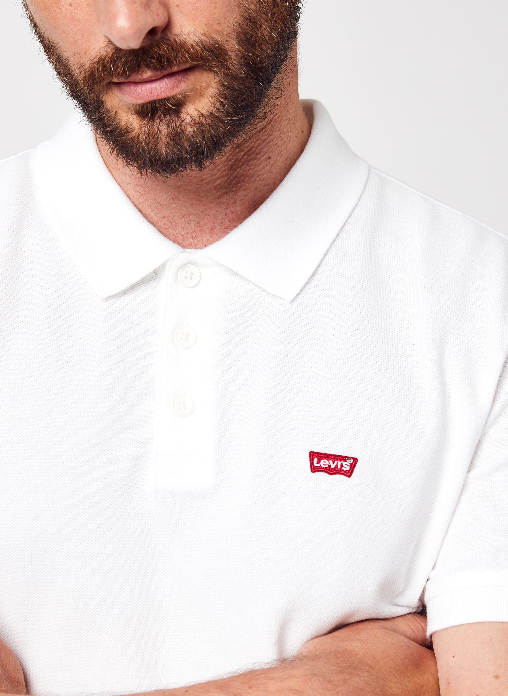 Polos New Levis Hm Polo homme blanc Levi's Polos New Levis Hm Polo homme blanc WHITE +