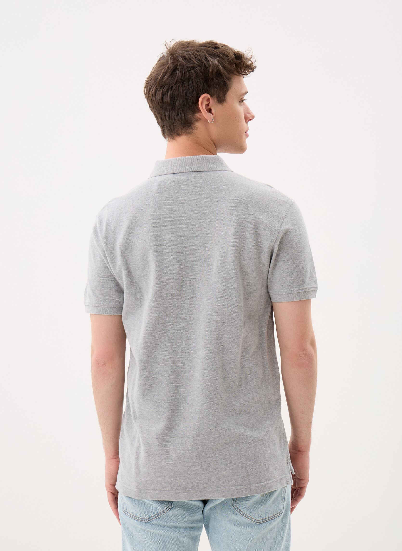 Polos New Levis Hm Polo homme gris Levi's Polos New Levis Hm Polo homme gris MEDIUM GREY HEATHER