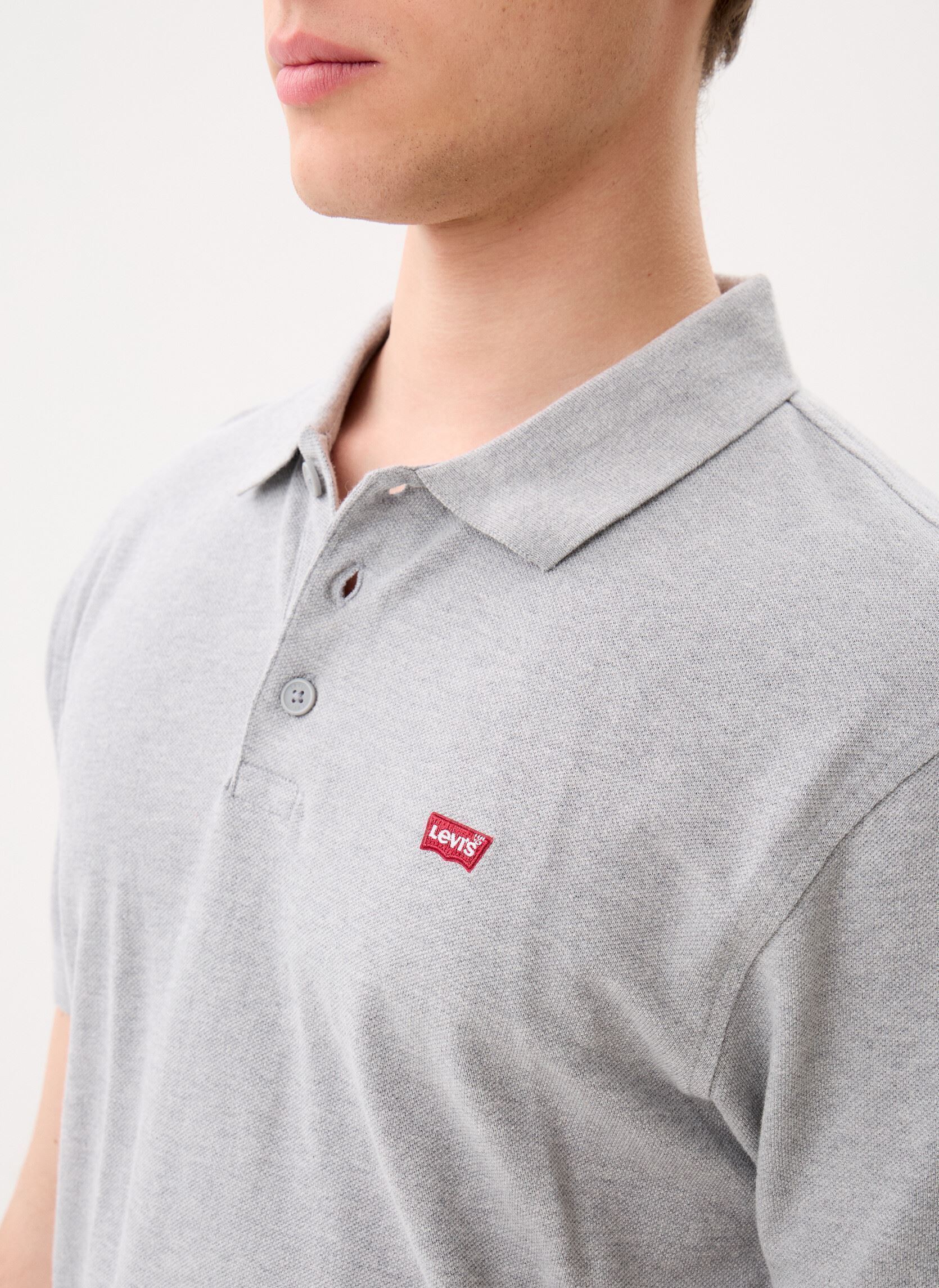 Polos New Levis Hm Polo homme gris Levi's Polos New Levis Hm Polo homme gris MEDIUM GREY HEATHER