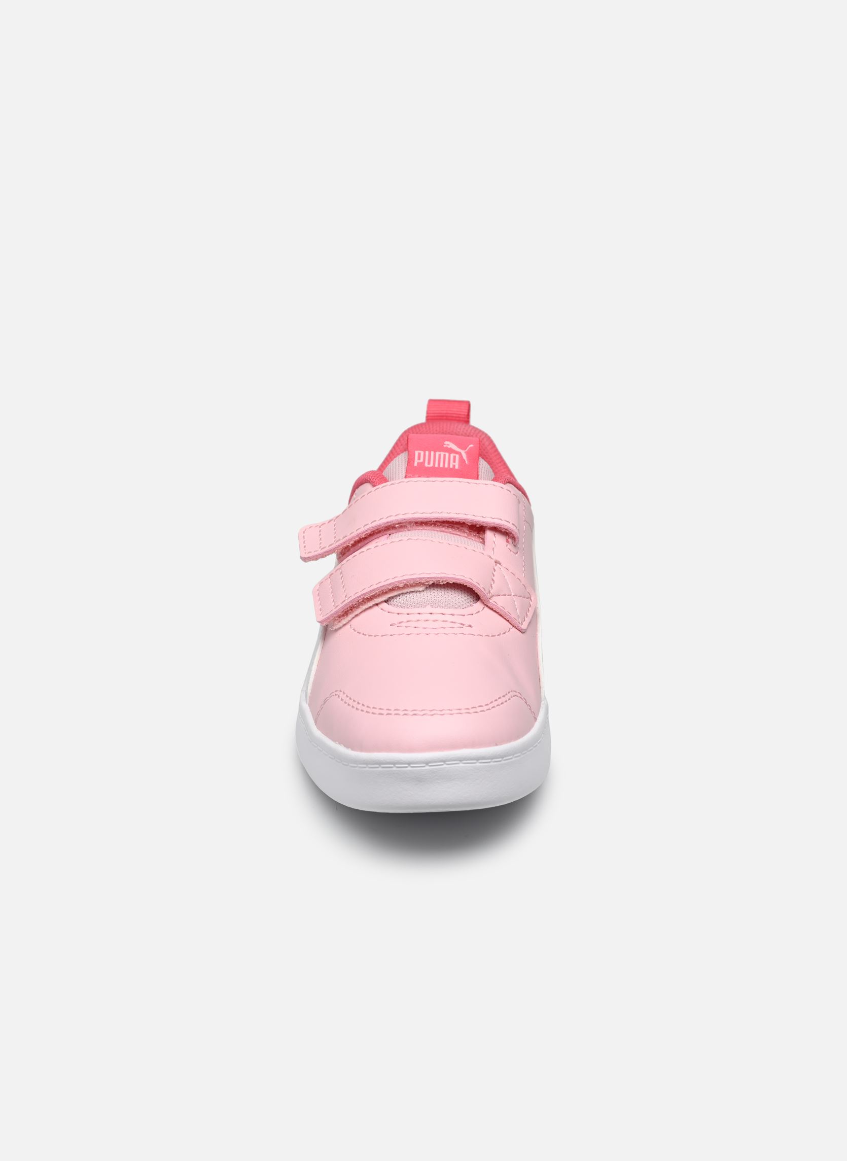 Niedrige Sneaker Ps Courtflex V2 mädchen rosa Puma Niedrige Sneaker Ps Courtflex V2 mädchen rosa ALMOND BLOSSOM-PUMA WHITE