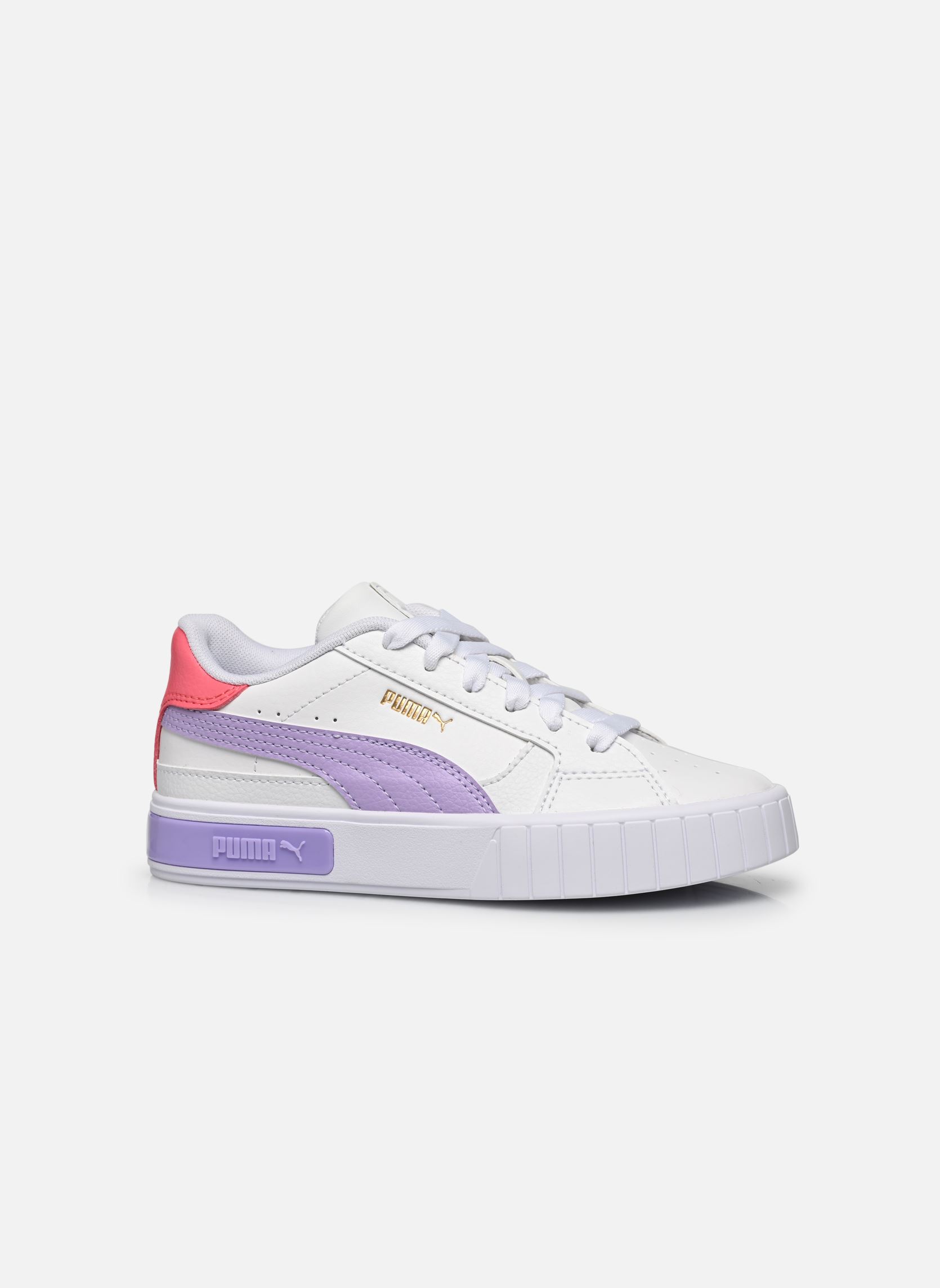 Baskets basses Cali Star Ps fille blanc Puma Baskets basses Cali Star Ps fille blanc PUMA WHITE-VIVID VIOLET-LOVEAB