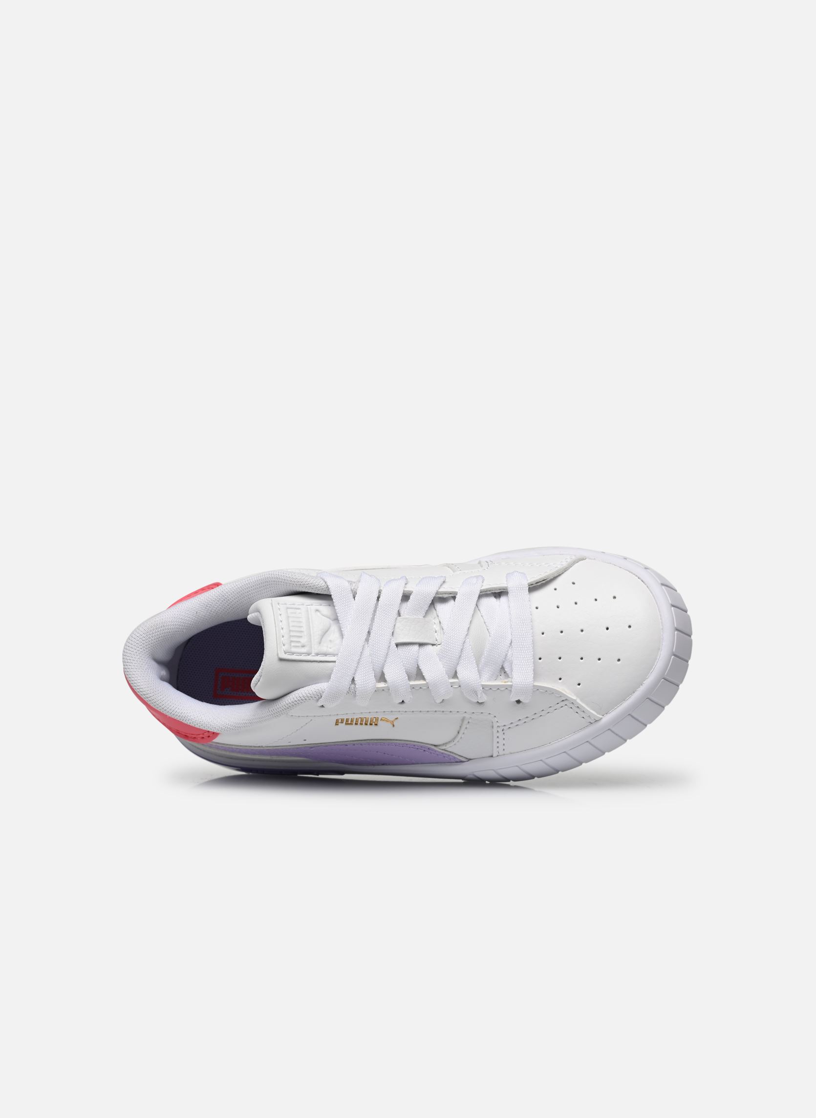 Baskets basses Cali Star Ps fille blanc Puma Baskets basses Cali Star Ps fille blanc PUMA WHITE-VIVID VIOLET-LOVEAB
