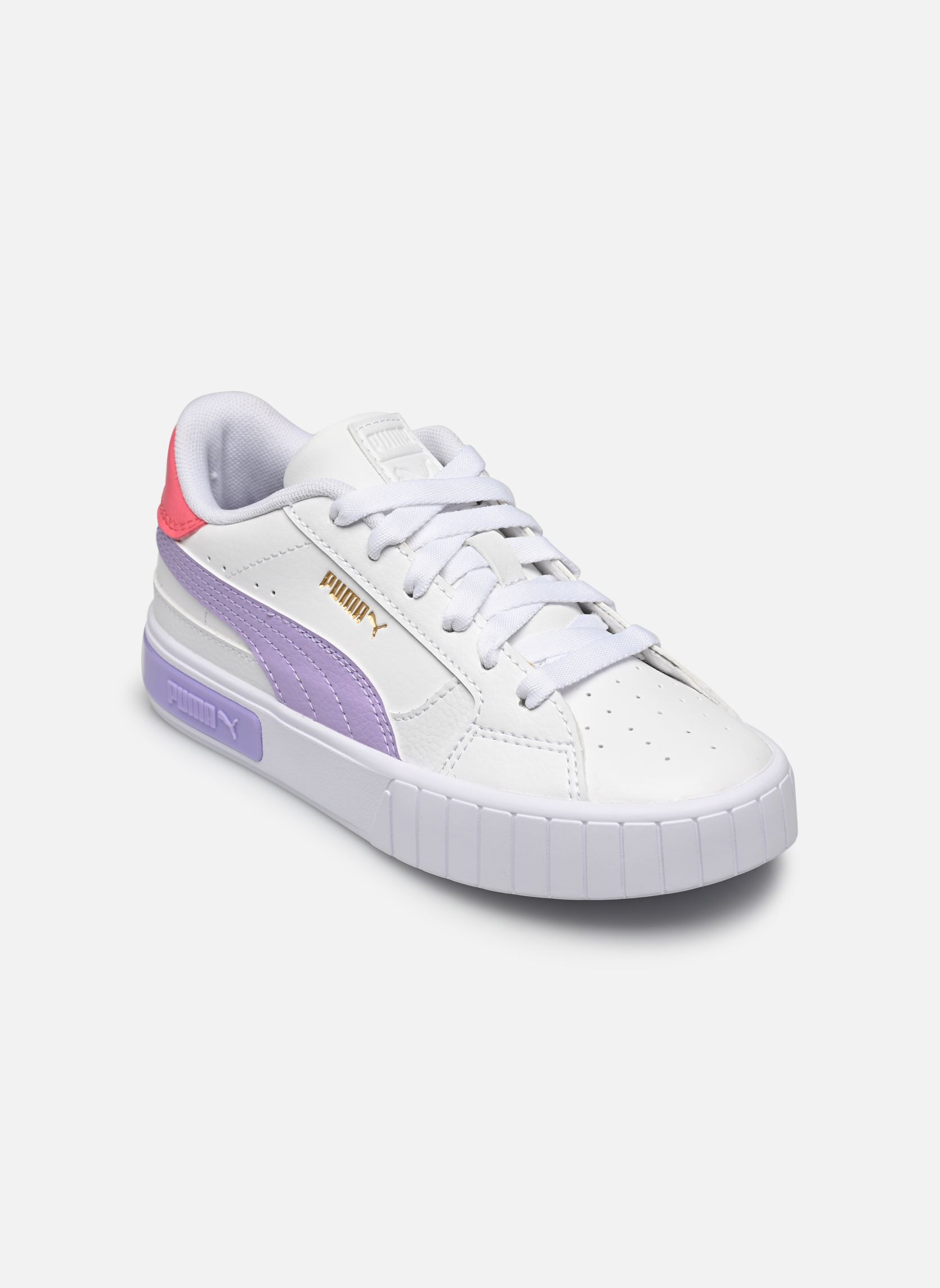Baskets basses Cali Star Ps fille blanc Puma Baskets basses Cali Star Ps fille blanc PUMA WHITE-VIVID VIOLET-LOVEAB