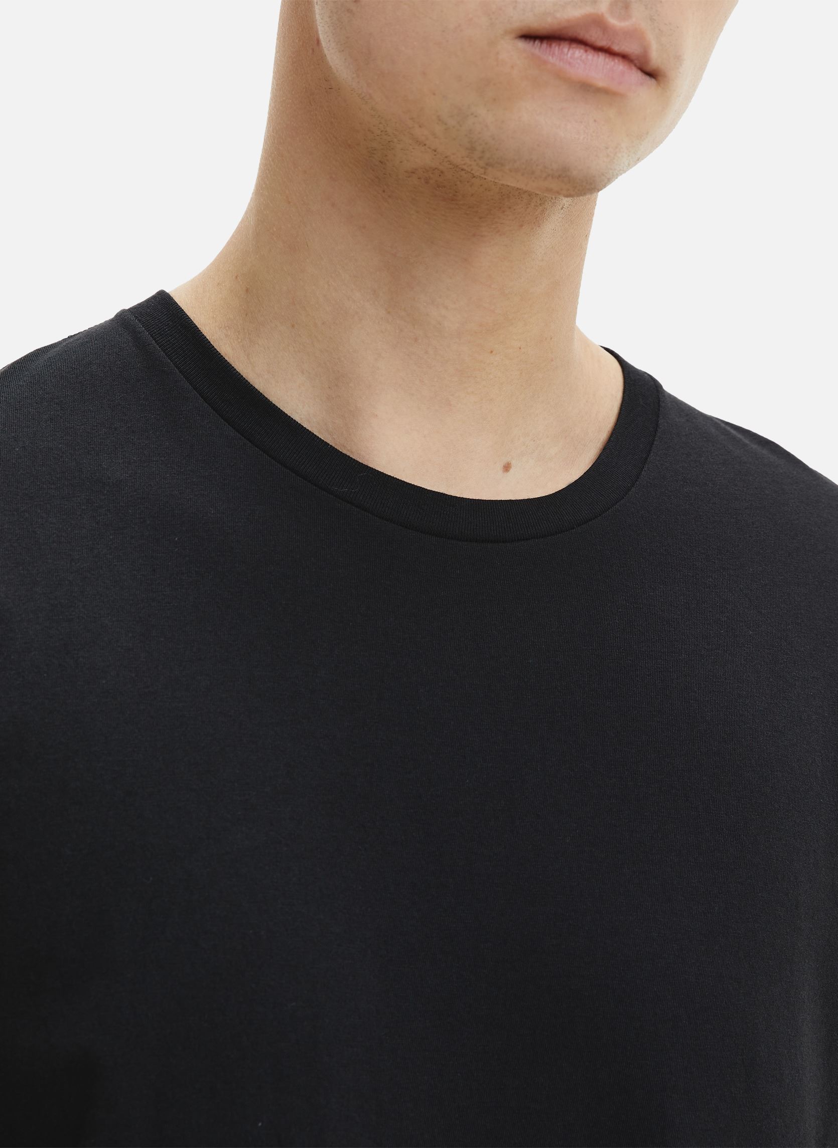 Tee-shirts SS Crew Neck 3Pk homme noir Calvin Klein Tee-shirts SS Crew Neck 3Pk homme noir BLACK