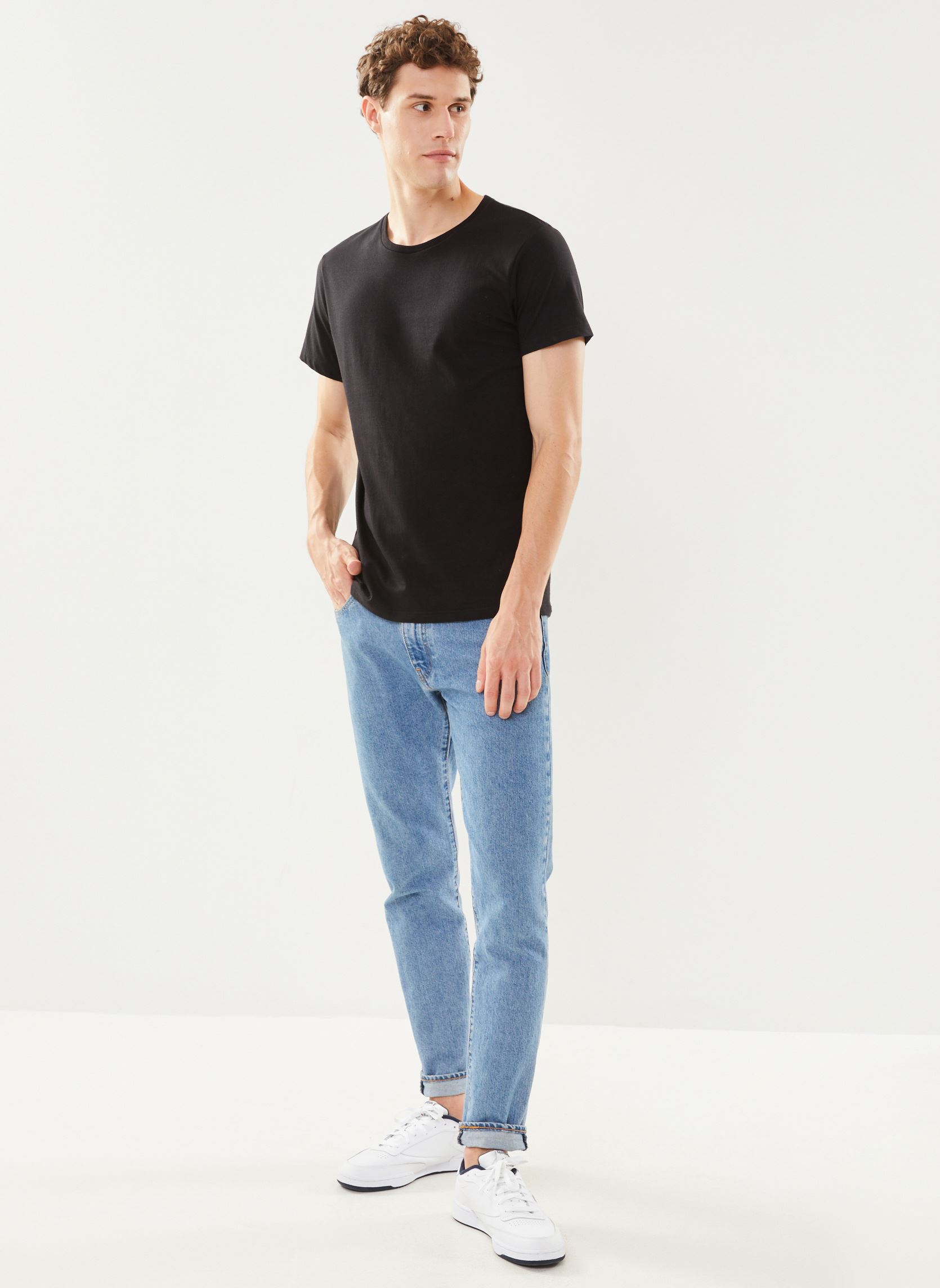 Tee-shirts SS Crew Neck 3Pk homme multicolore Calvin Klein Tee-shirts SS Crew Neck 3Pk homme multicolore Black/ White/ Grey Heather