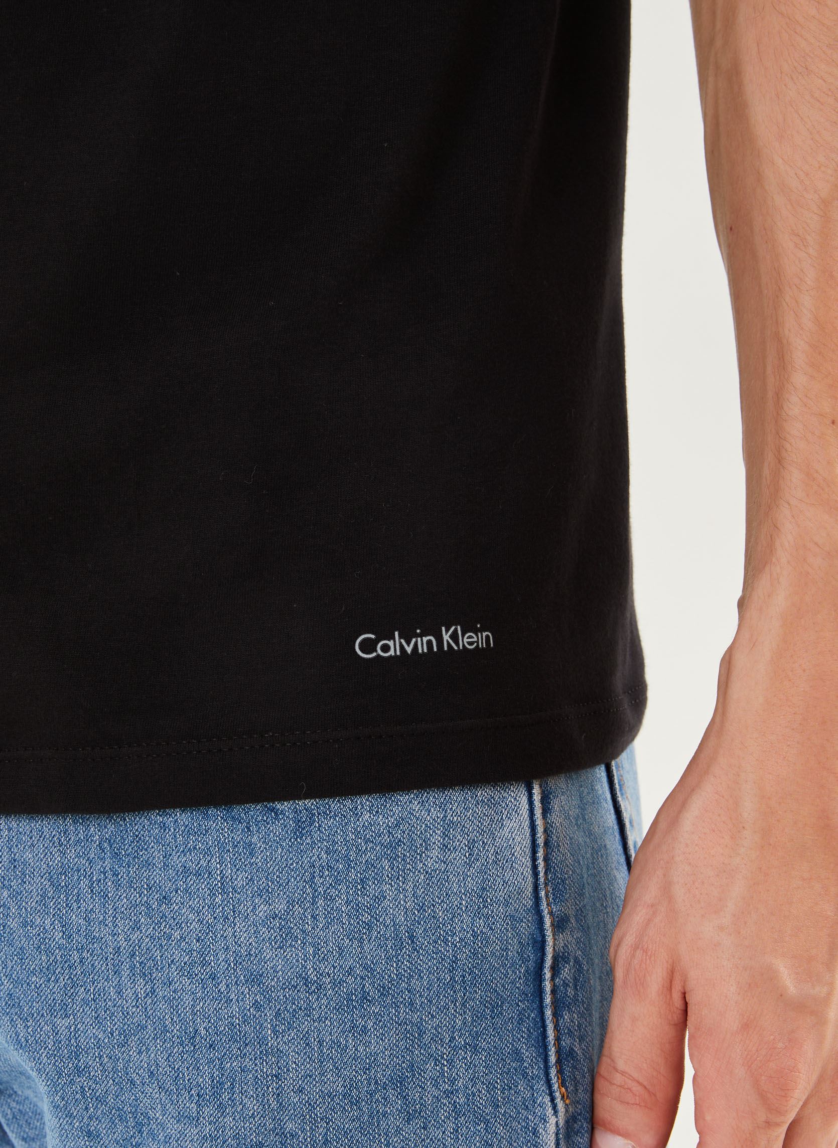 Tee-shirts SS Crew Neck 3Pk homme multicolore Calvin Klein Tee-shirts SS Crew Neck 3Pk homme multicolore Black/ White/ Grey Heather