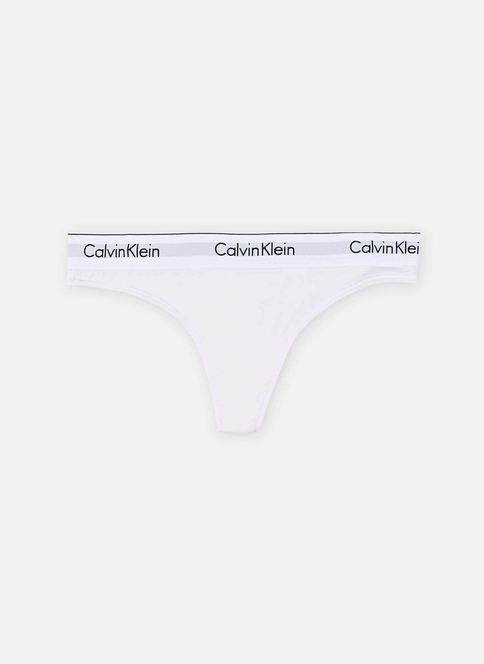 Calvin Klein Thong 000QF6878E String coordonné Syrah Femme - vue 5