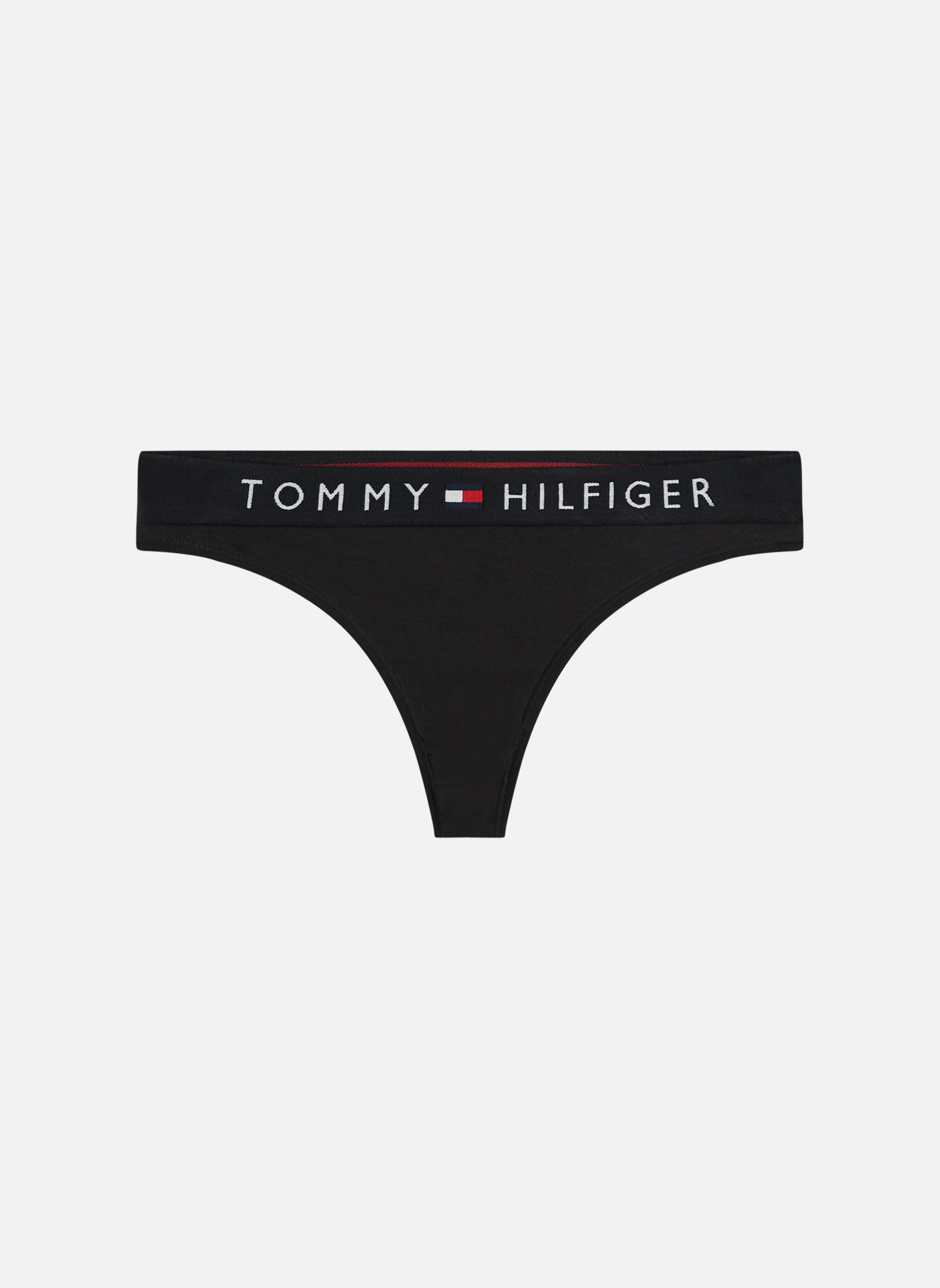 Culottes Thong UW0UW01555 femme noir Tommy Hilfiger Culottes Thong UW0UW01555 femme noir 990