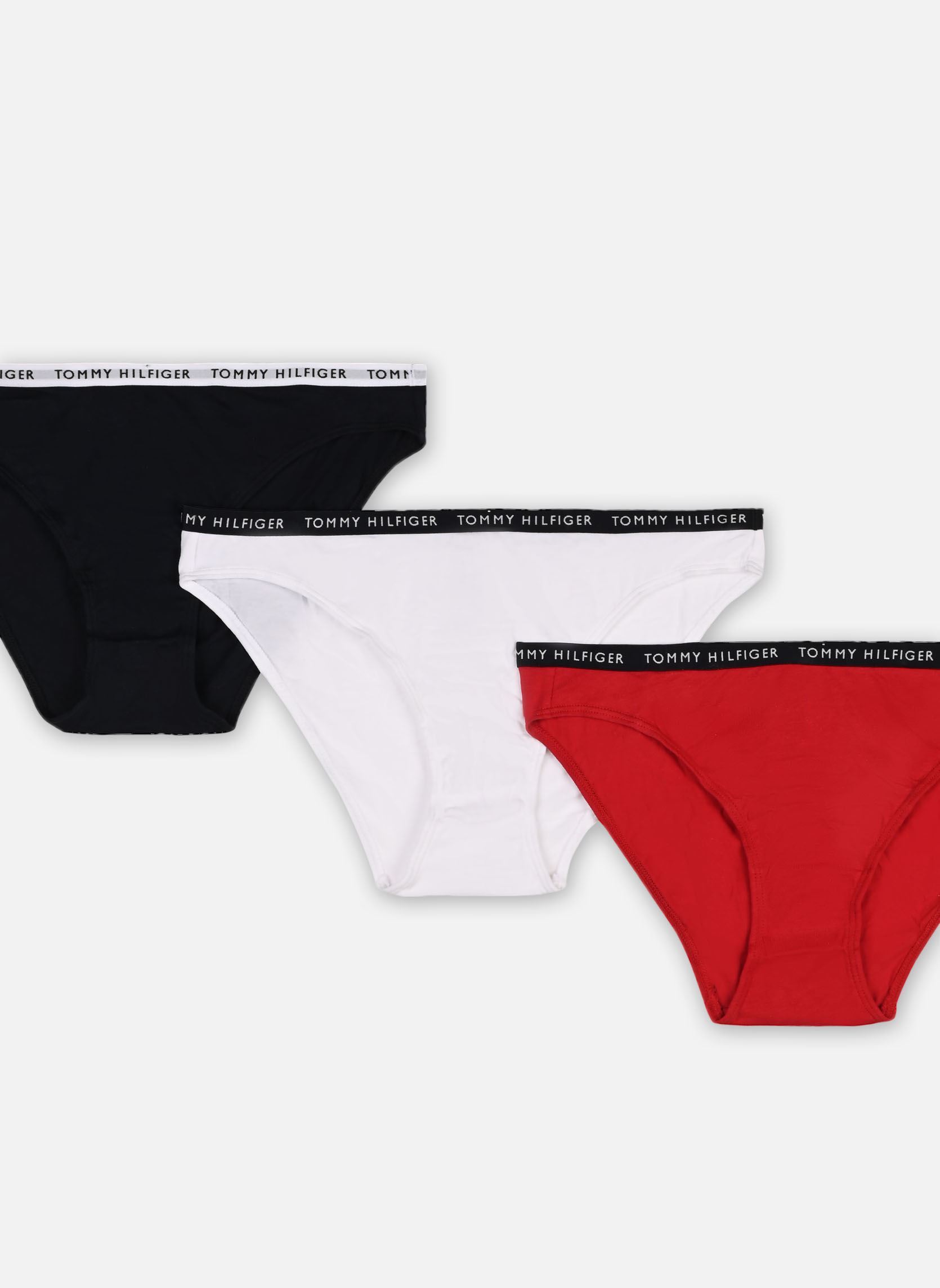 Culottes 3P Bikini femme multicolore Tommy Hilfiger Culottes 3P Bikini femme multicolore 0WS